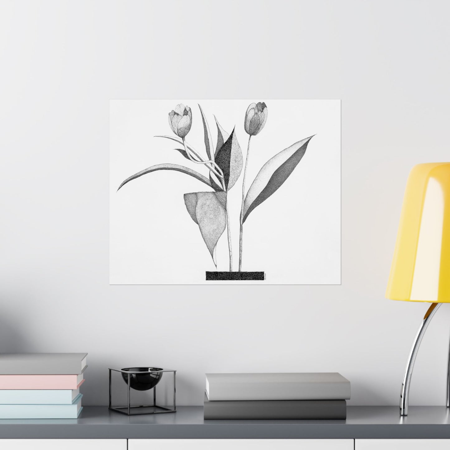 TULIPS-Matte Horizontal Print