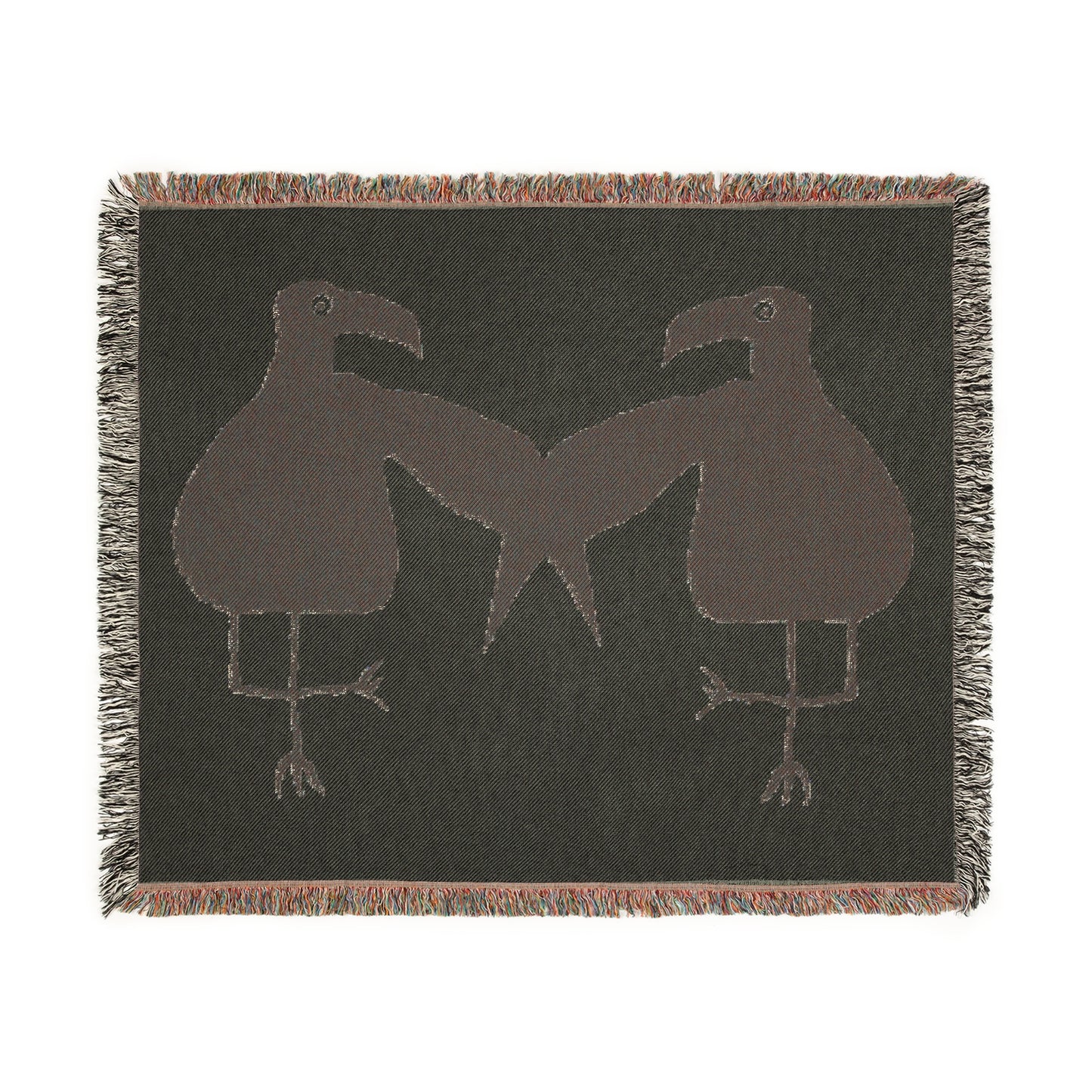 RAVENS DANCING Woven Blanket