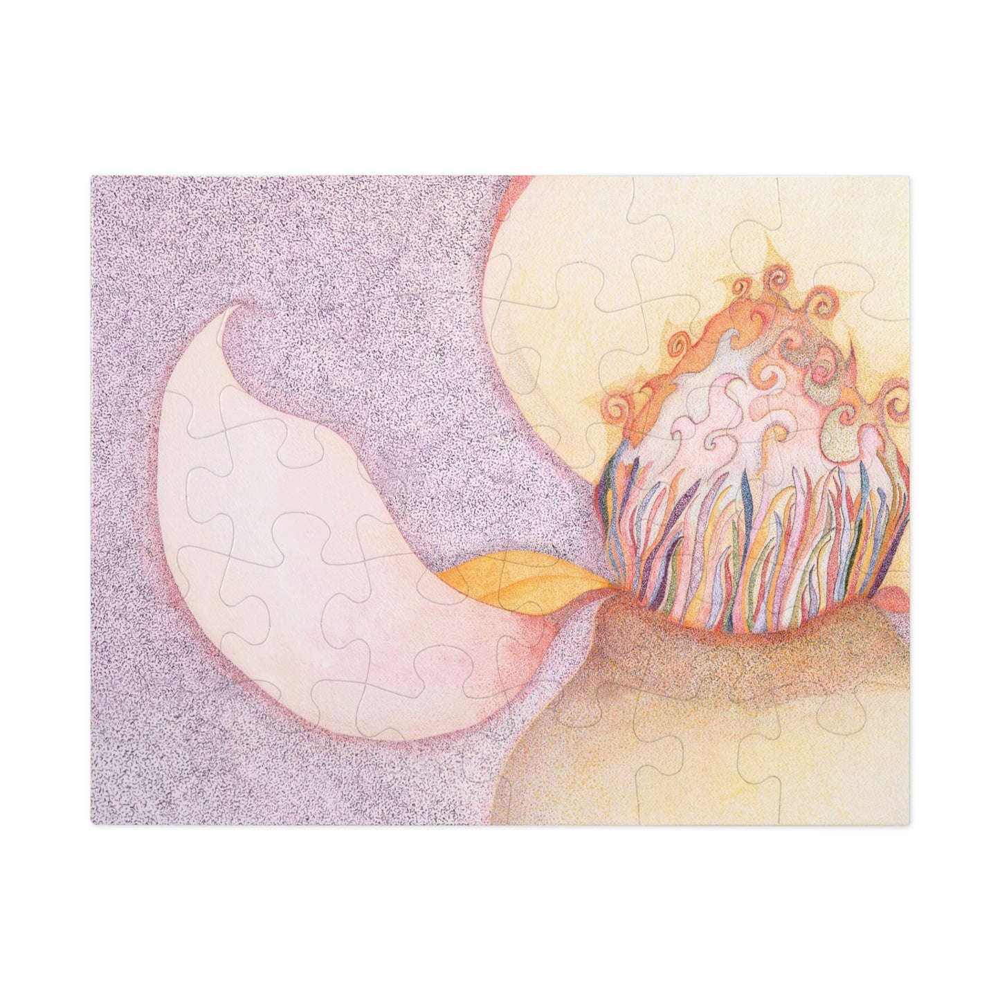 PETALS-Jigsaw Puzzle with Tin