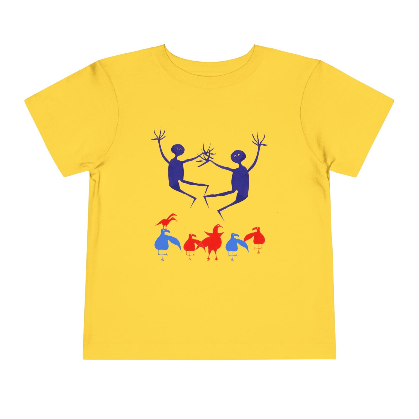 BLUE MAN with CHA CHA Toddler Short Sleeve Tee