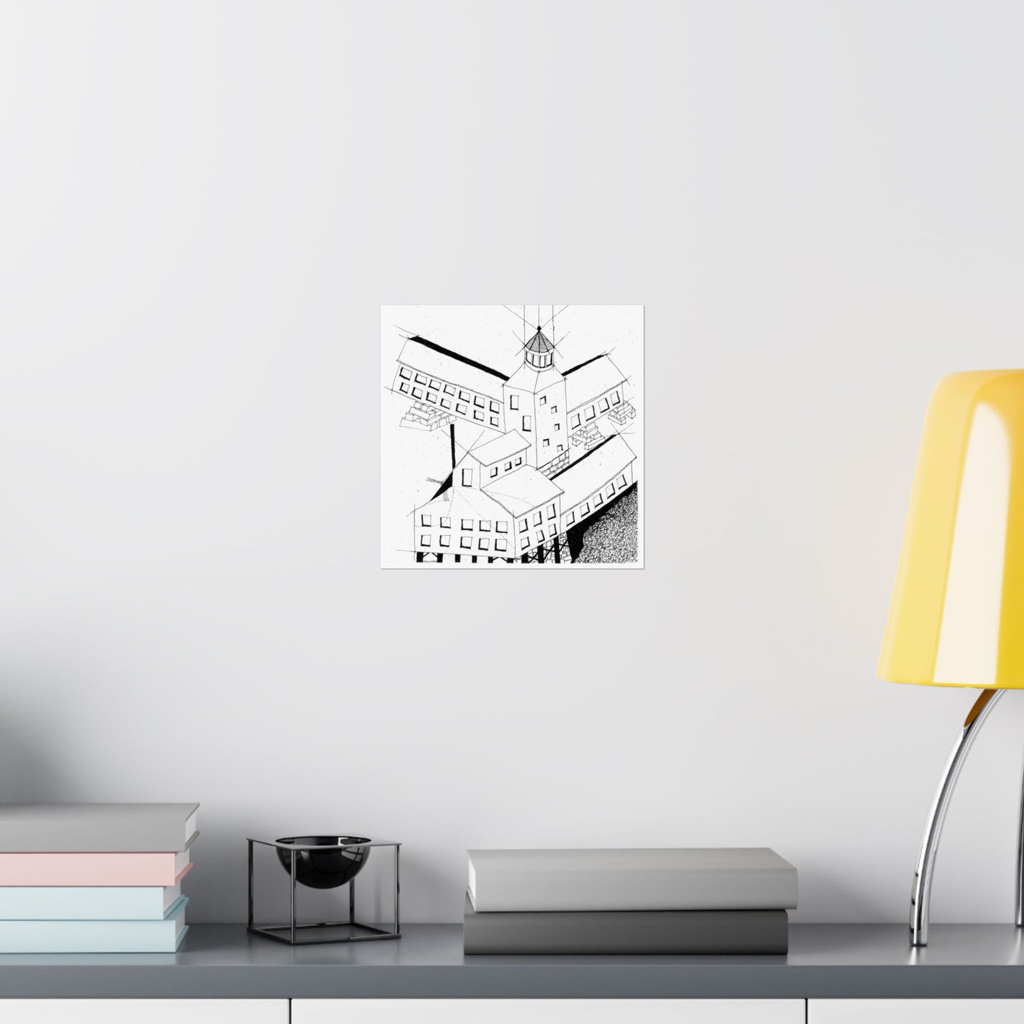 GRANITE WHARF - Matte Vertical Prints