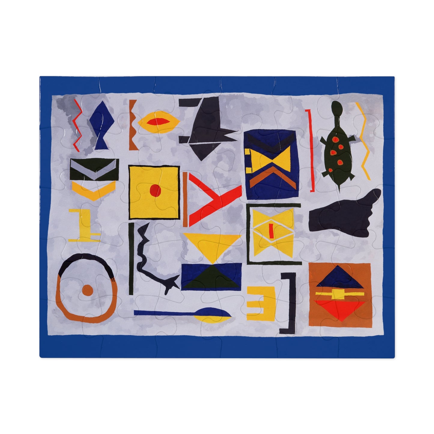 HEIROGLYPHICS-Jigsaw Puzzle with Tin