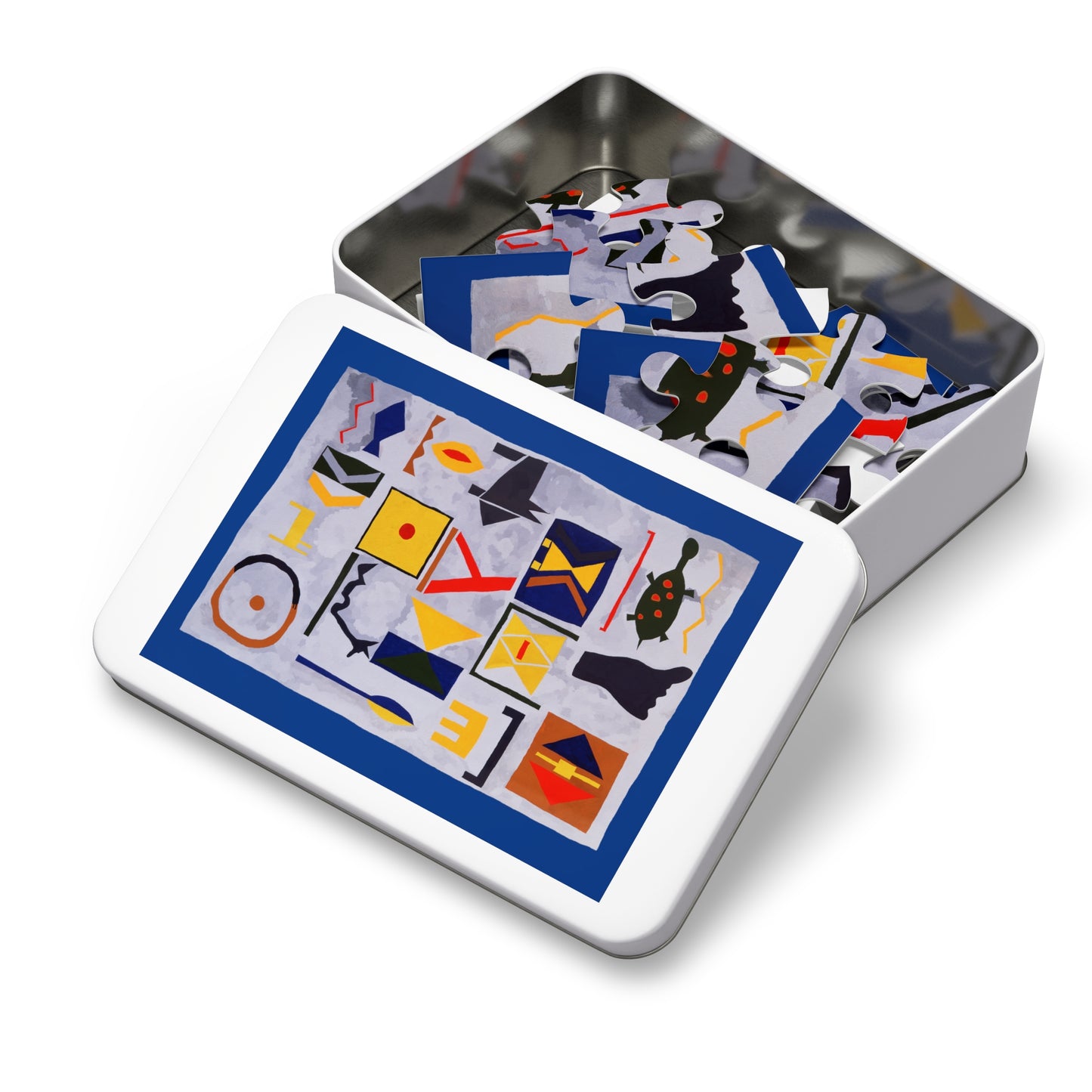HEIROGLYPHICS-Jigsaw Puzzle with Tin