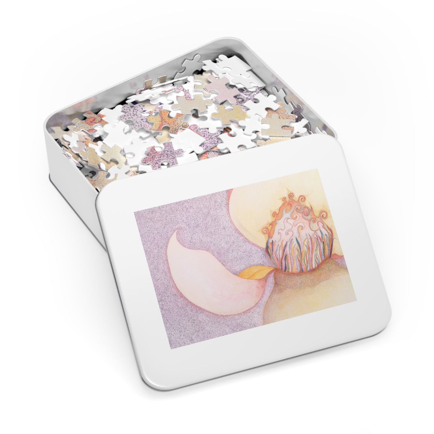 PETALS-Jigsaw Puzzle with Tin