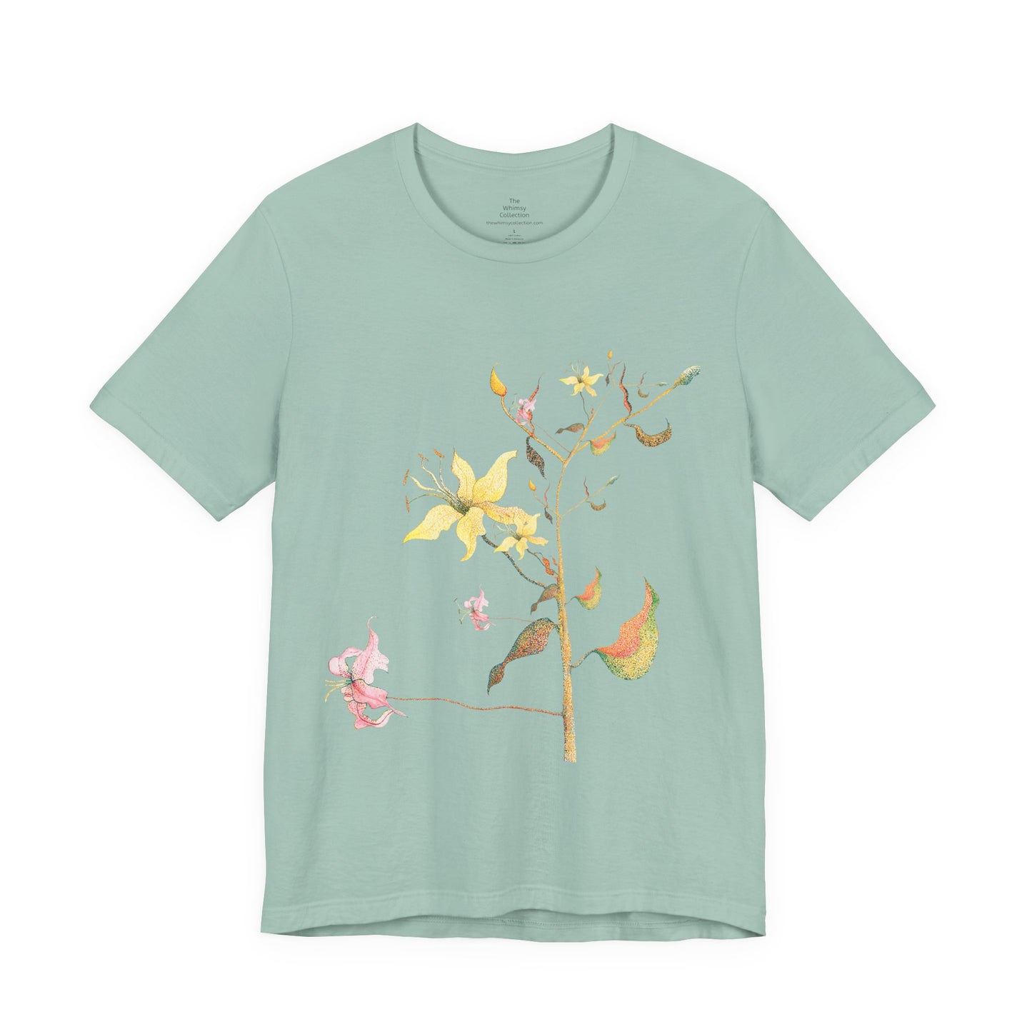 JUXTAPOSE-LILIES MULTICOLORED-Unisex Jersey Short Sleeve Tee