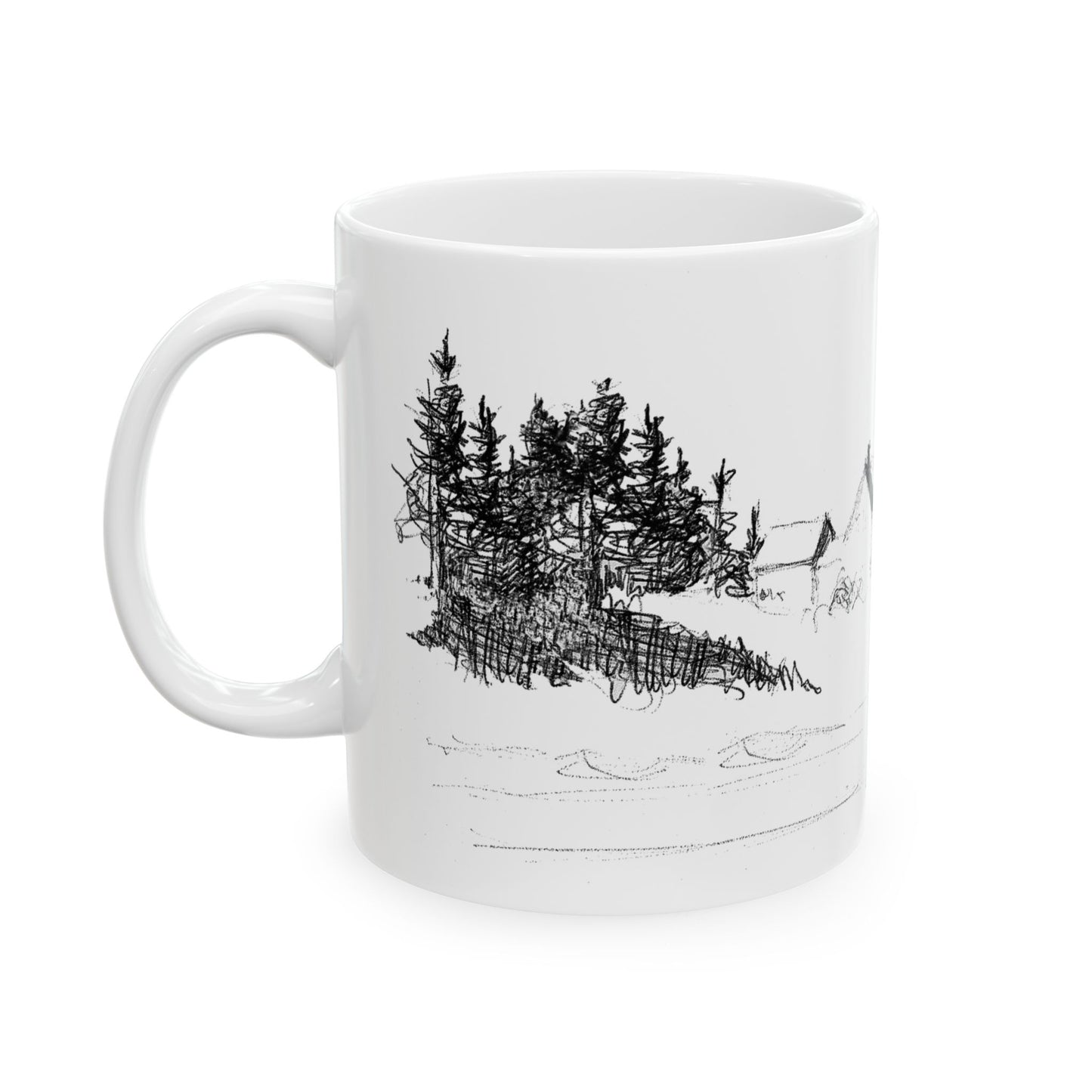 HARBOR PIER - Ceramic Mug 11oz, 15 oz