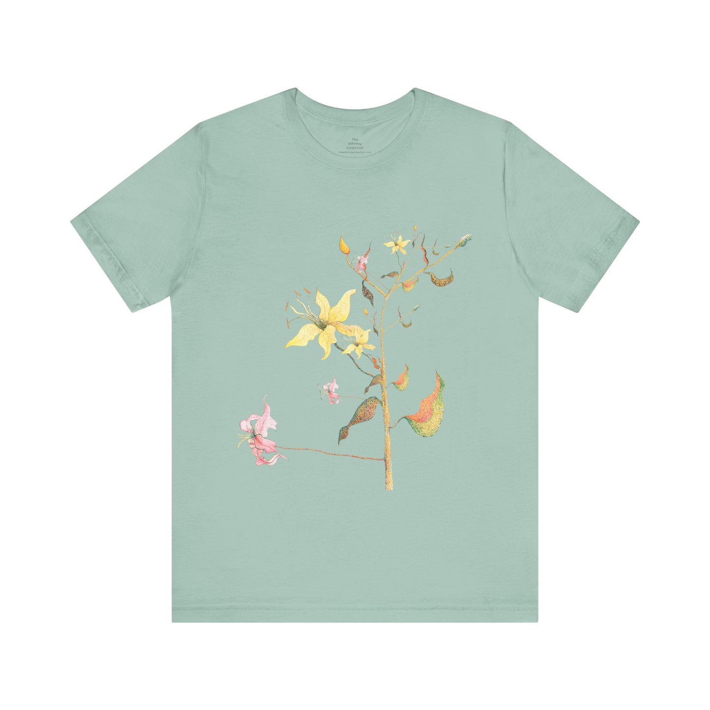 JUXTAPOSE-LILIES MULTICOLORED-Unisex Jersey Short Sleeve Tee