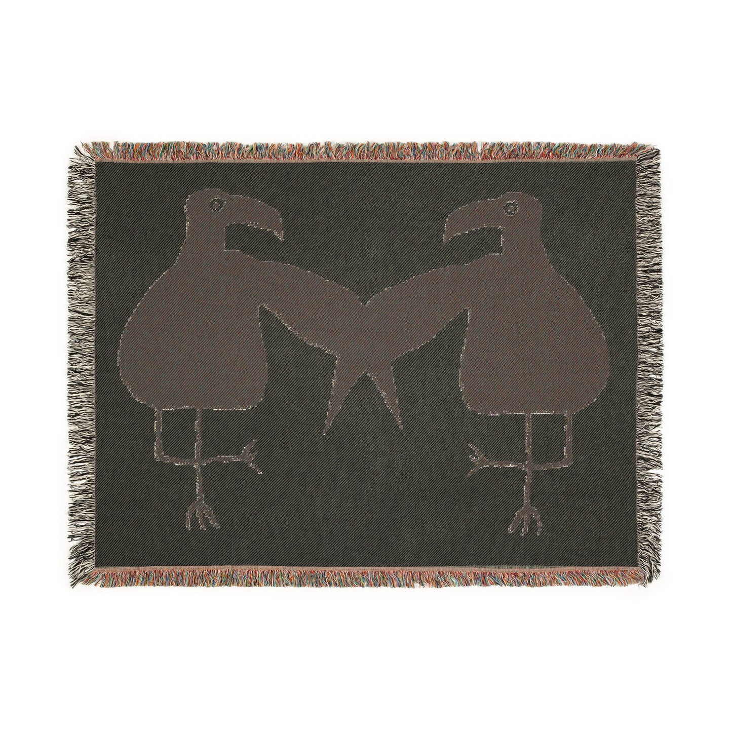 RAVENS DANCING Woven Blanket