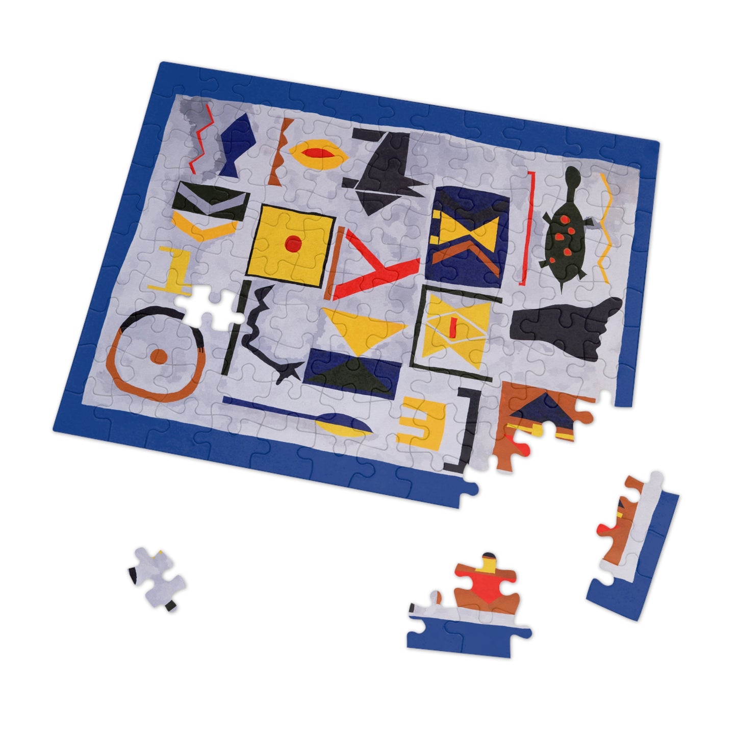 HEIROGLYPHICS-Jigsaw Puzzle with Tin