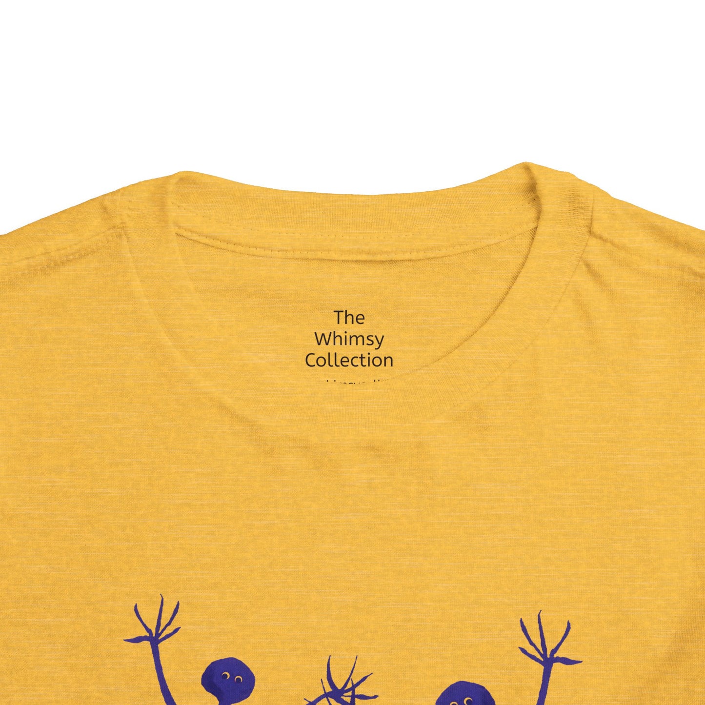 BLUE MAN with CHA CHA Toddler Short Sleeve Tee