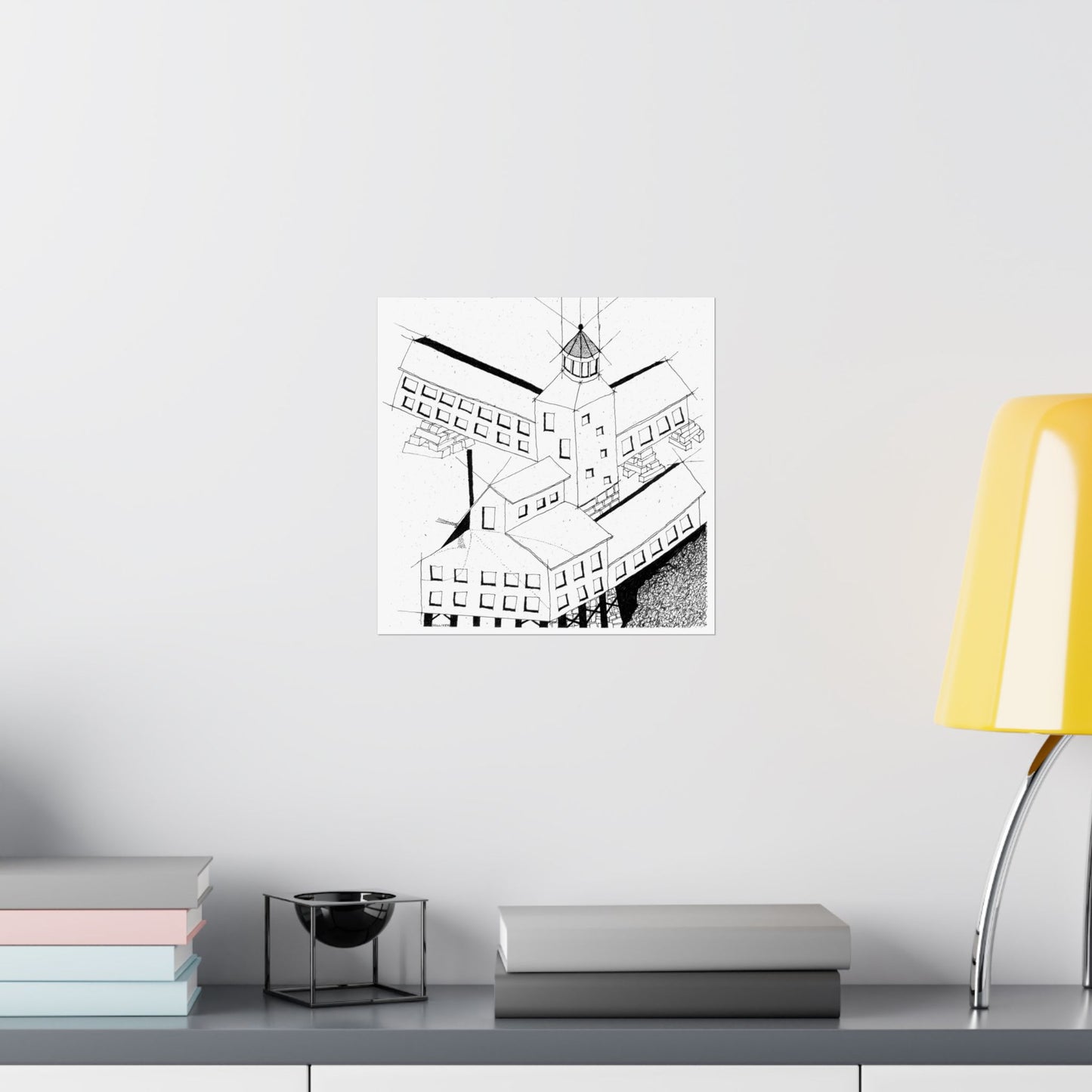 GRANITE WHARF - Matte Vertical Prints