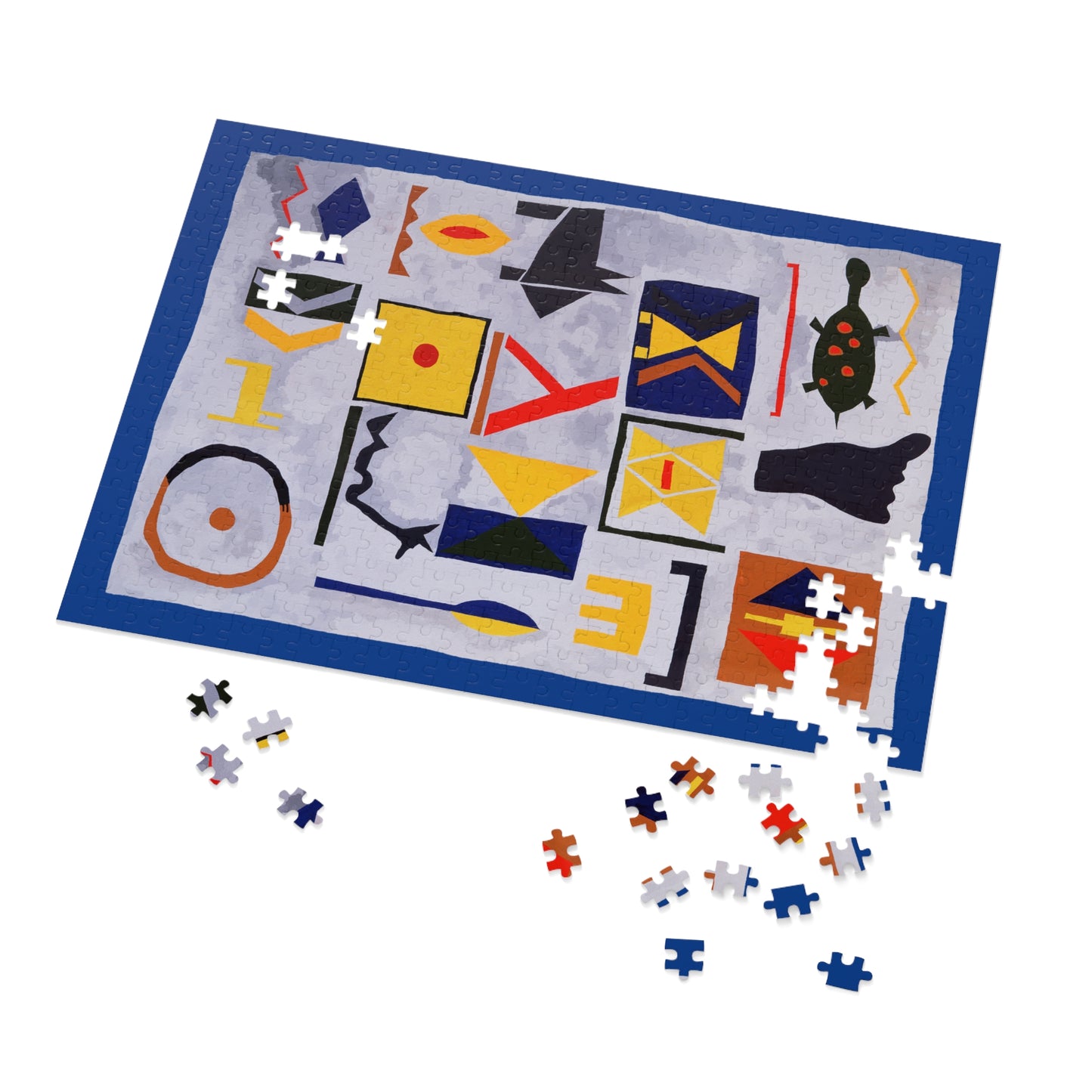 HEIROGLYPHICS-Jigsaw Puzzle with Tin