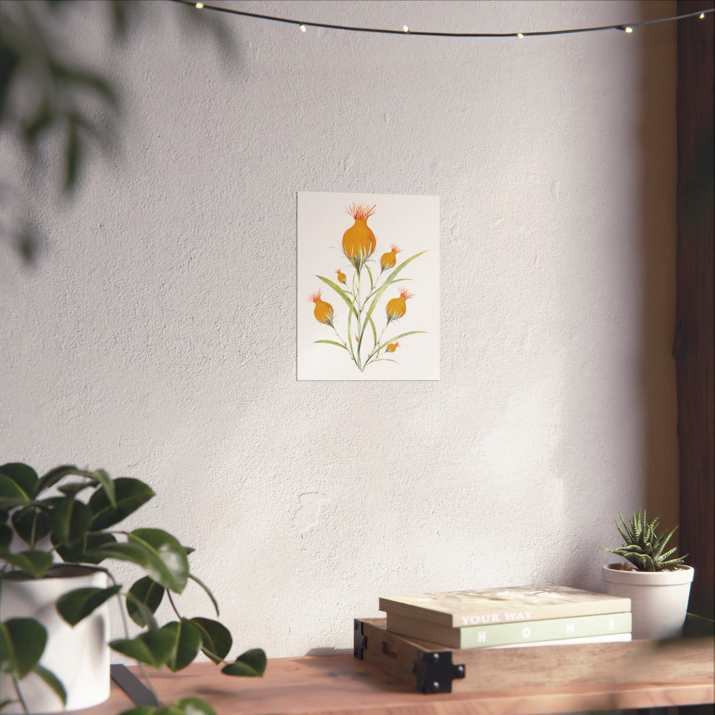 July Bud-Matte Vertical Posters