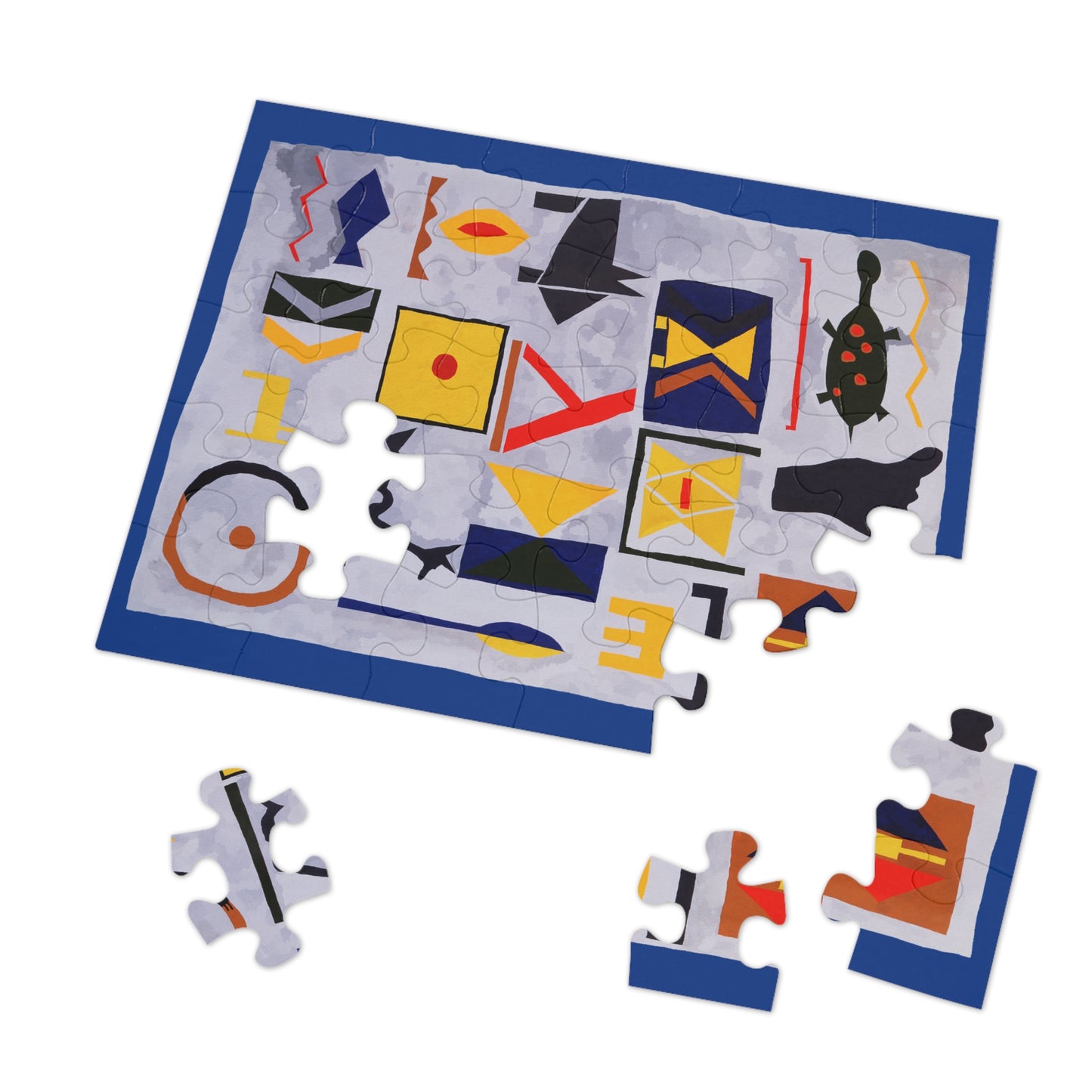 HEIROGLYPHICS-Jigsaw Puzzle with Tin