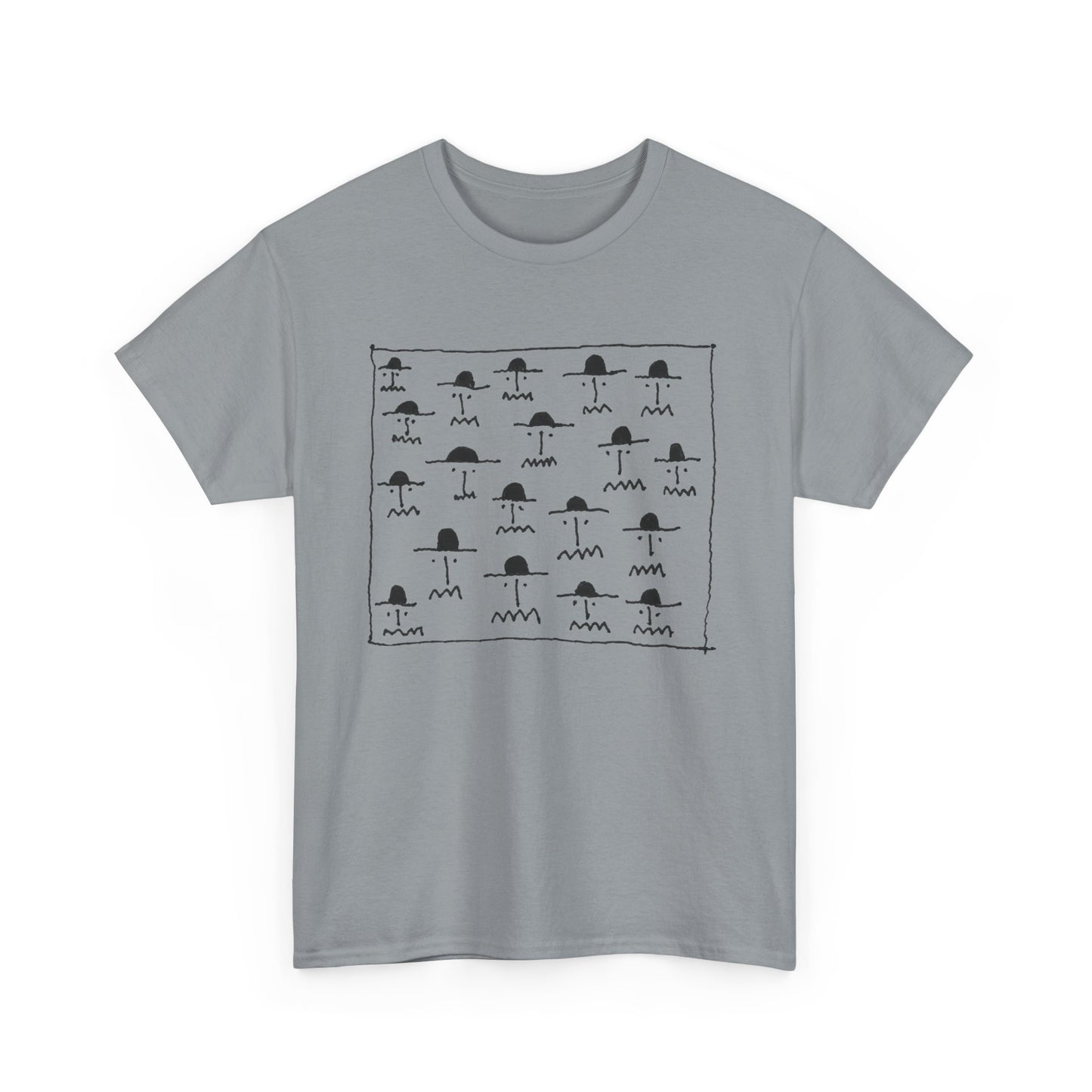 BEARDS - Mens Heavy Cotton Tee