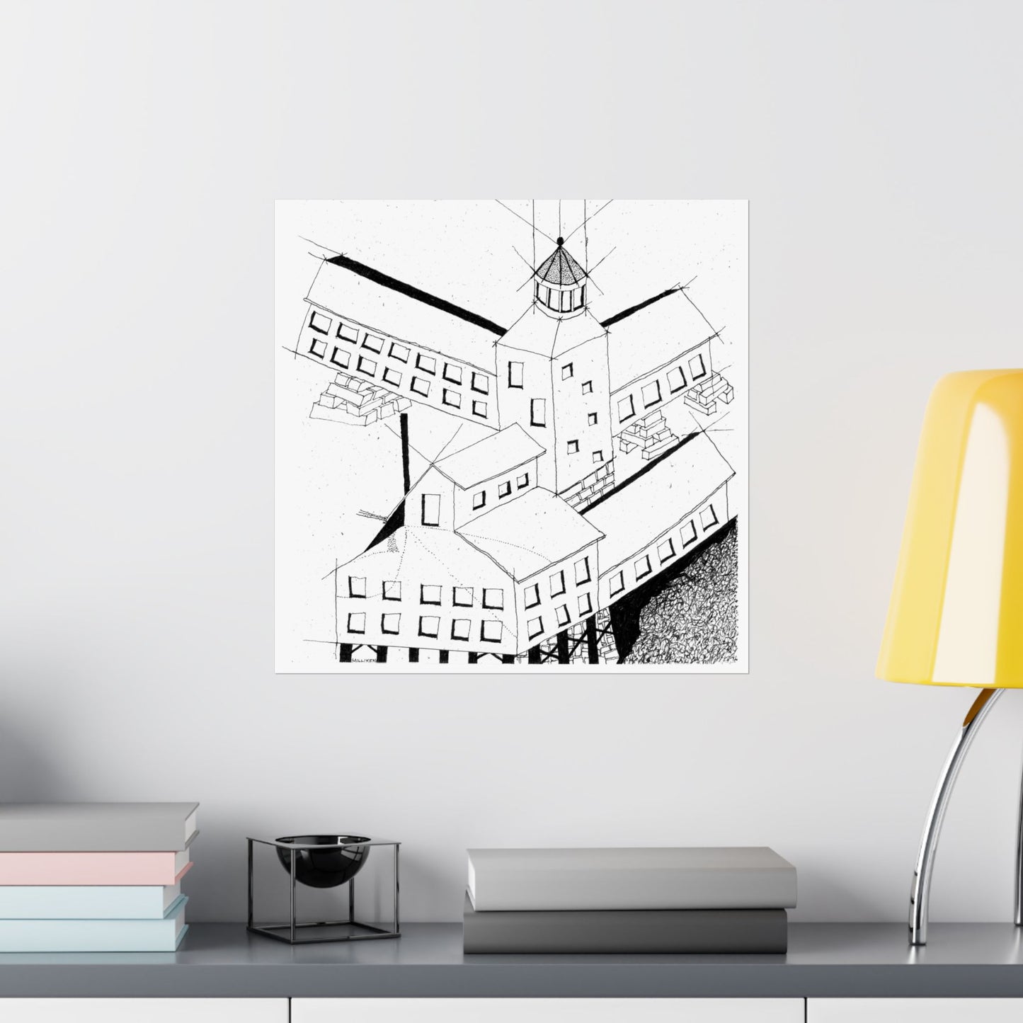 GRANITE WHARF - Matte Vertical Prints