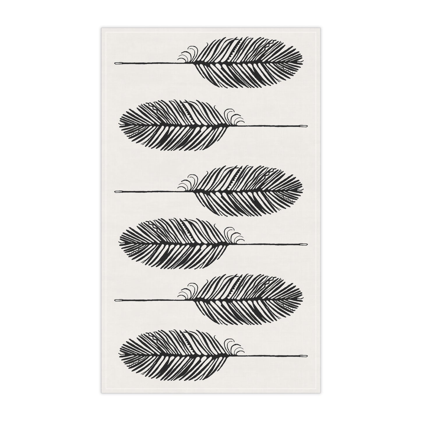 FEATHER FLIGHT Tea Towel/Napkin 100% Cotton