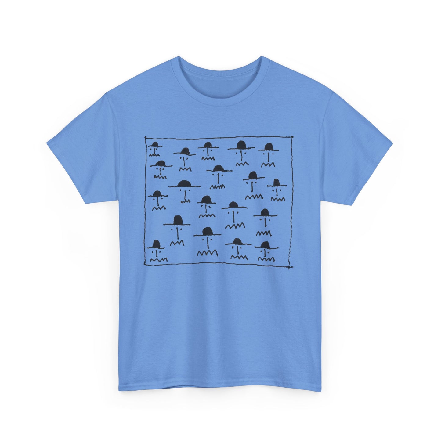 BEARDS - Mens Heavy Cotton Tee