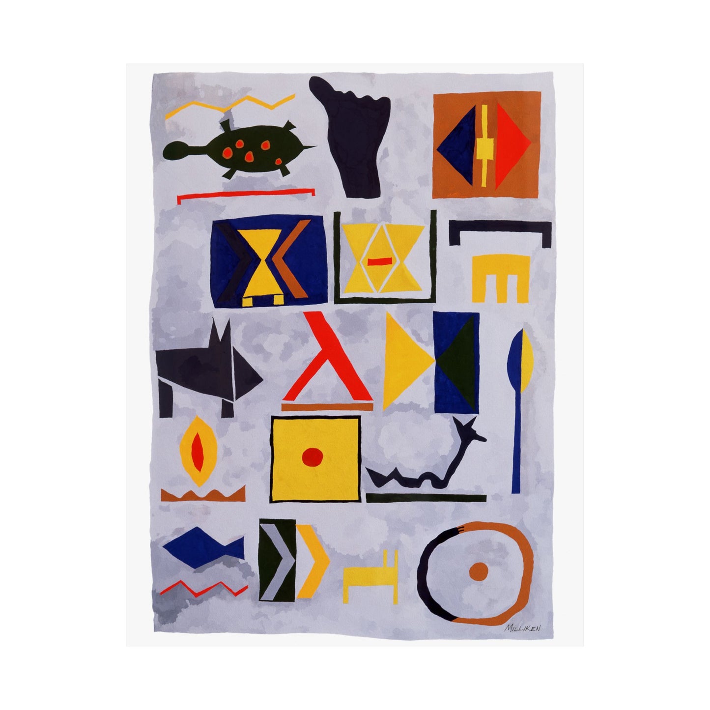HIEROGLYPHS - Matte Vertical Prints