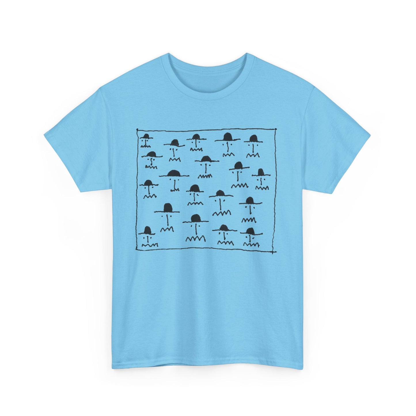 BEARDS - Mens Heavy Cotton Tee
