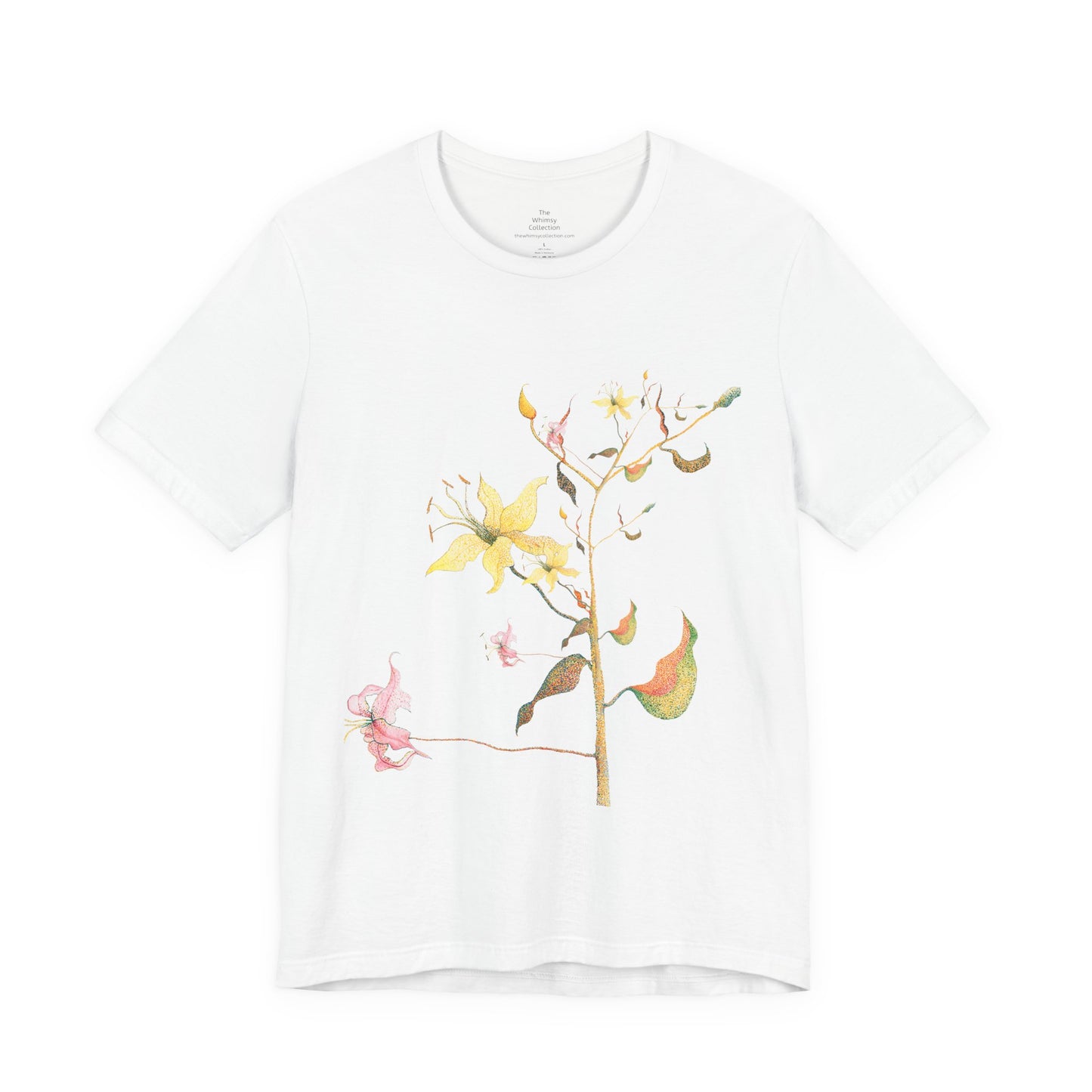 JUXTAPOSE-LILIES MULTICOLORED-Unisex Jersey Short Sleeve Tee