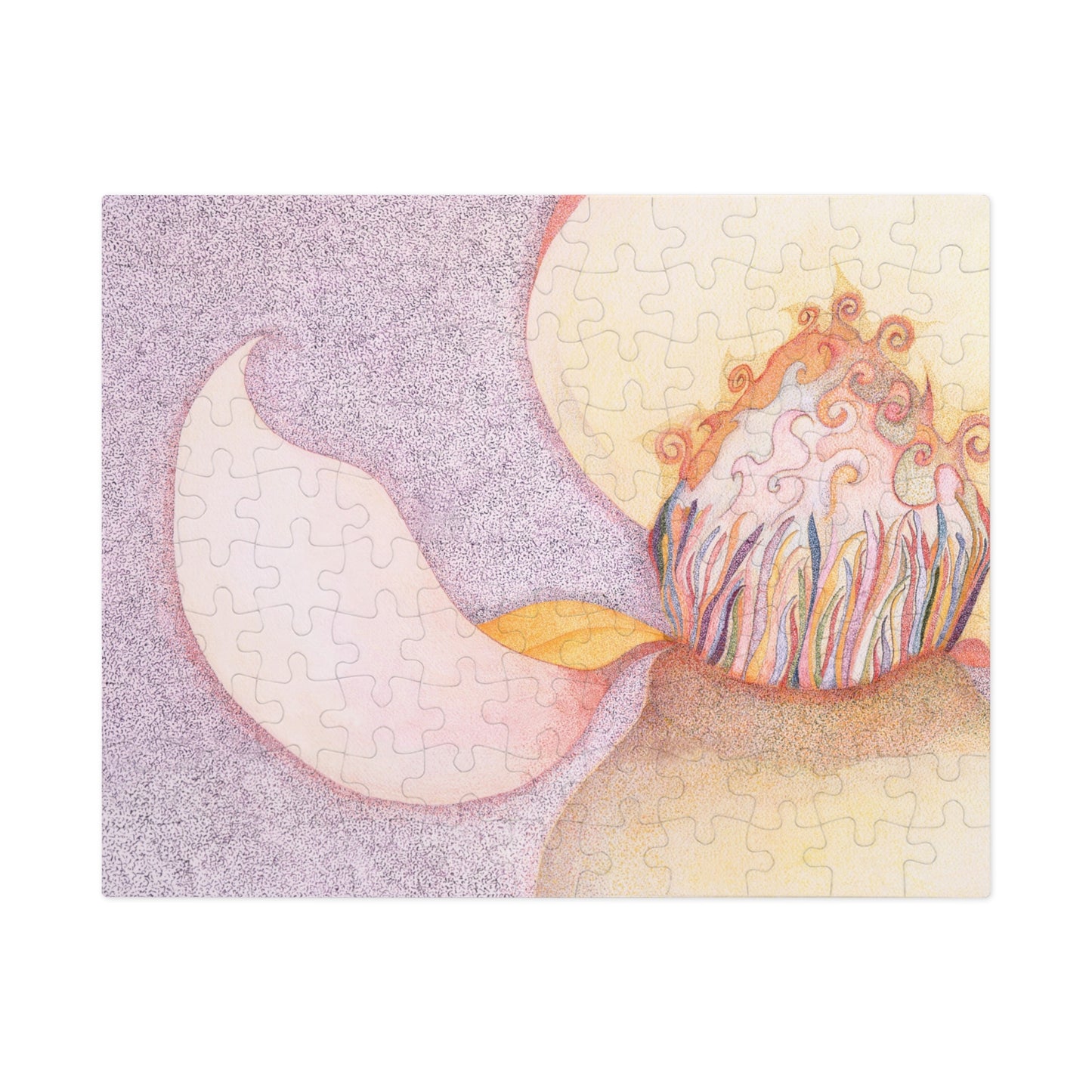PETALS-Jigsaw Puzzle with Tin
