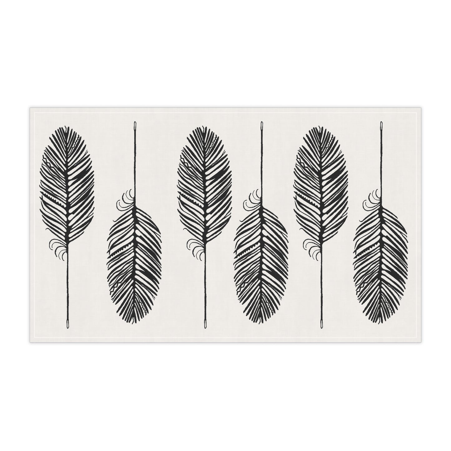 FEATHER FLIGHT Tea Towel/Napkin 100% Cotton