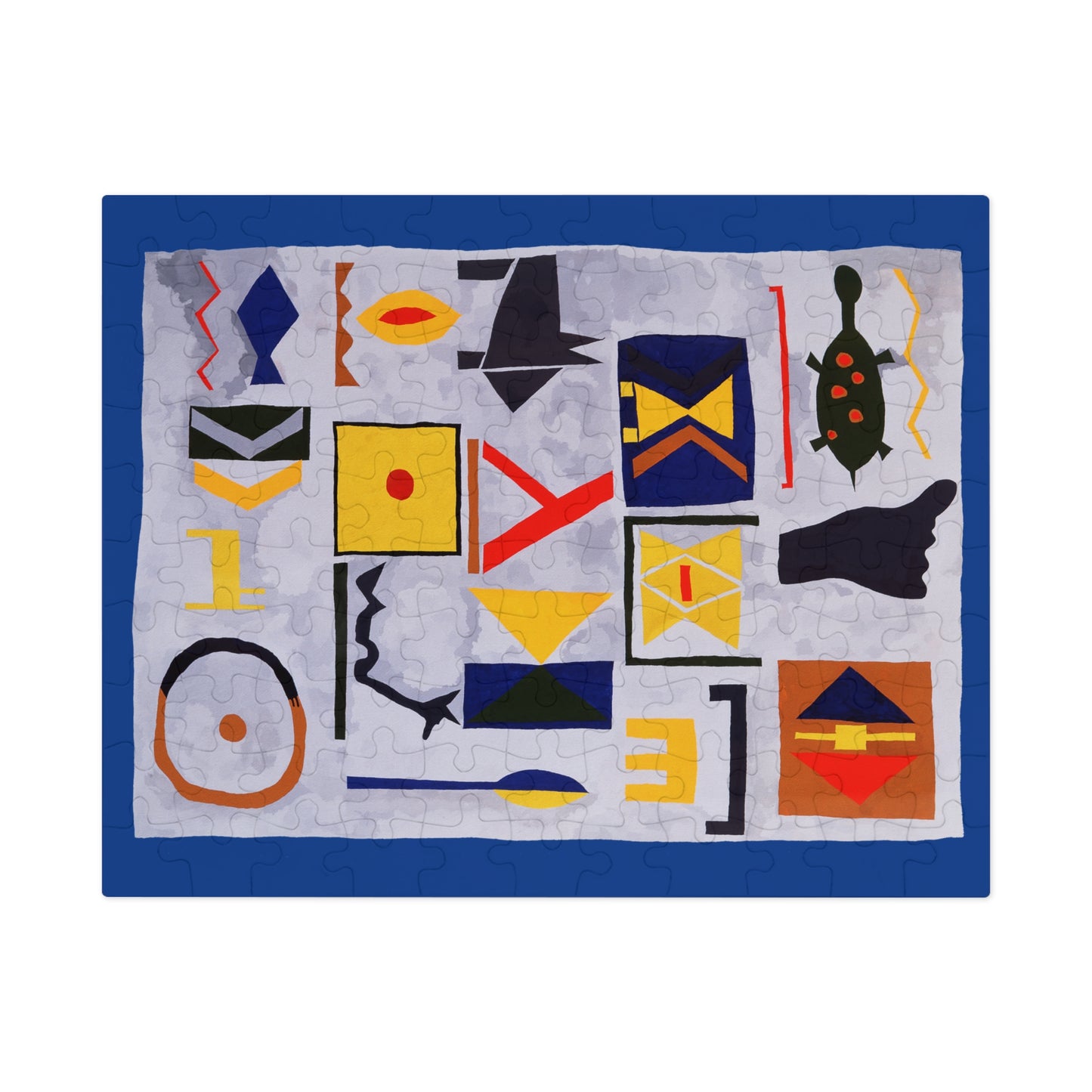 HEIROGLYPHICS-Jigsaw Puzzle with Tin