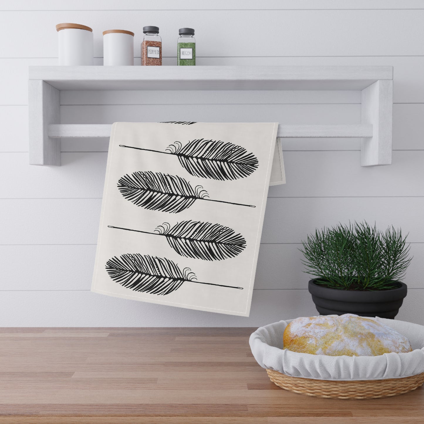 FEATHER FLIGHT Tea Towel/Napkin 100% Cotton