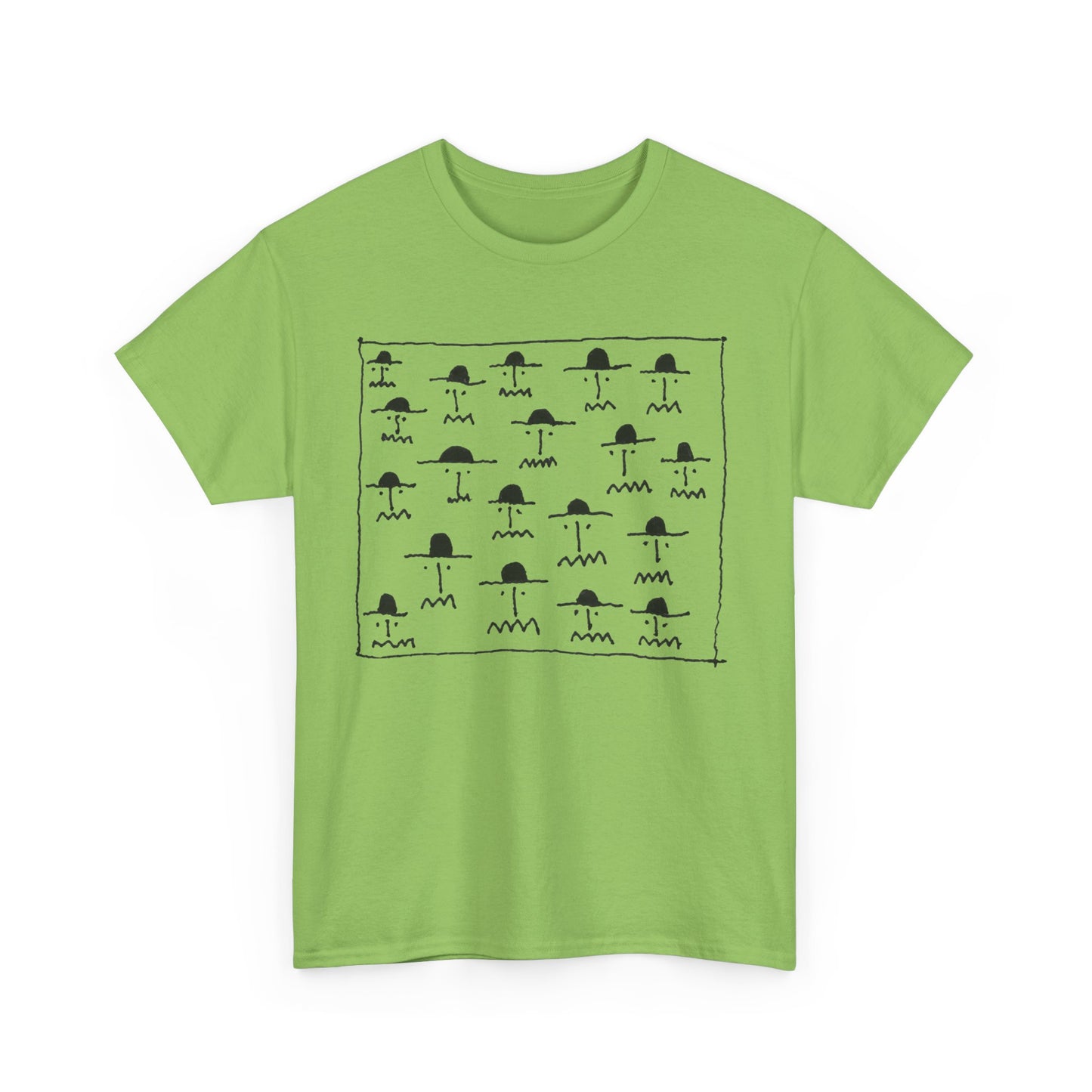 BEARDS - Mens Heavy Cotton Tee