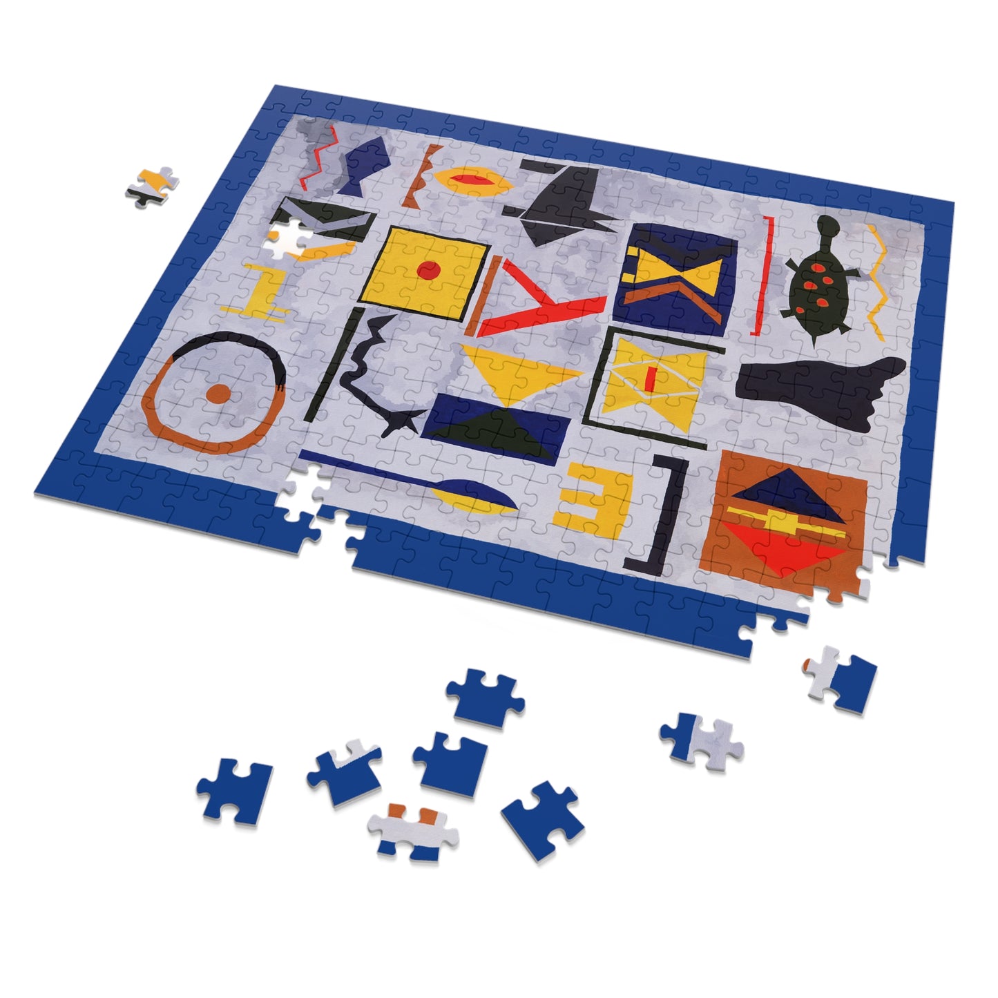 HEIROGLYPHICS-Jigsaw Puzzle with Tin