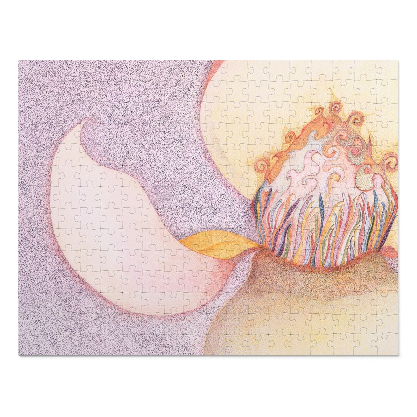 PETALS-Jigsaw Puzzle with Tin