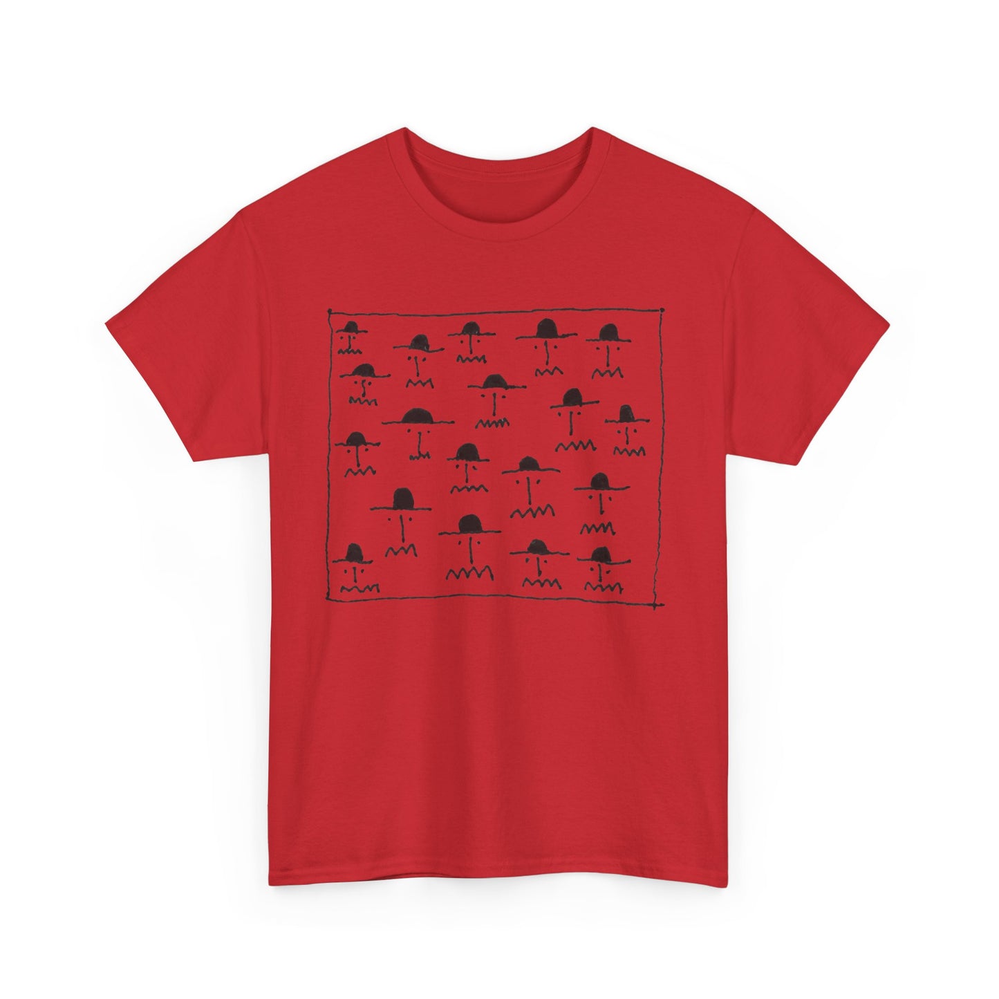 BEARDS - Mens Heavy Cotton Tee