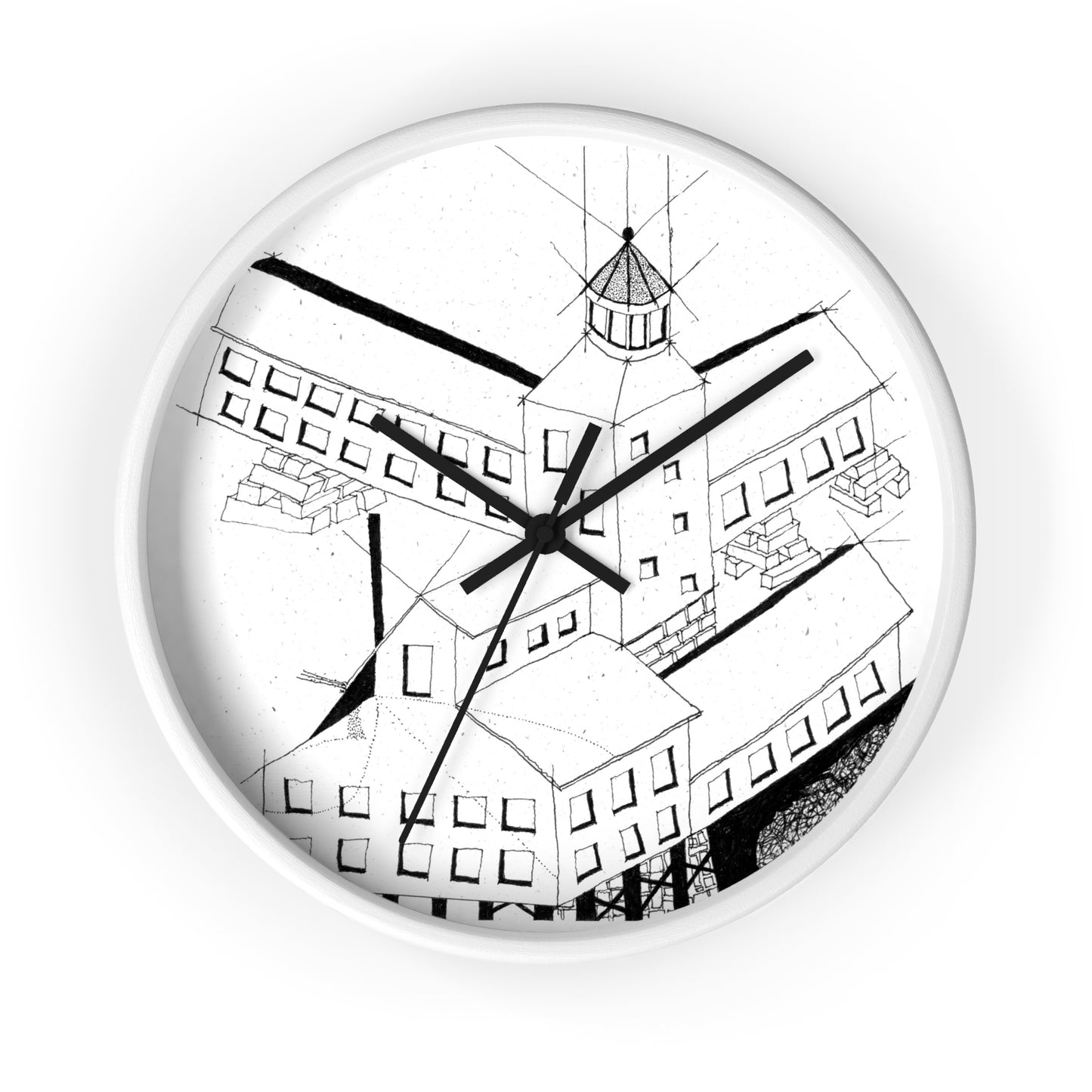 GRANITE WHARF WALL CLOCK