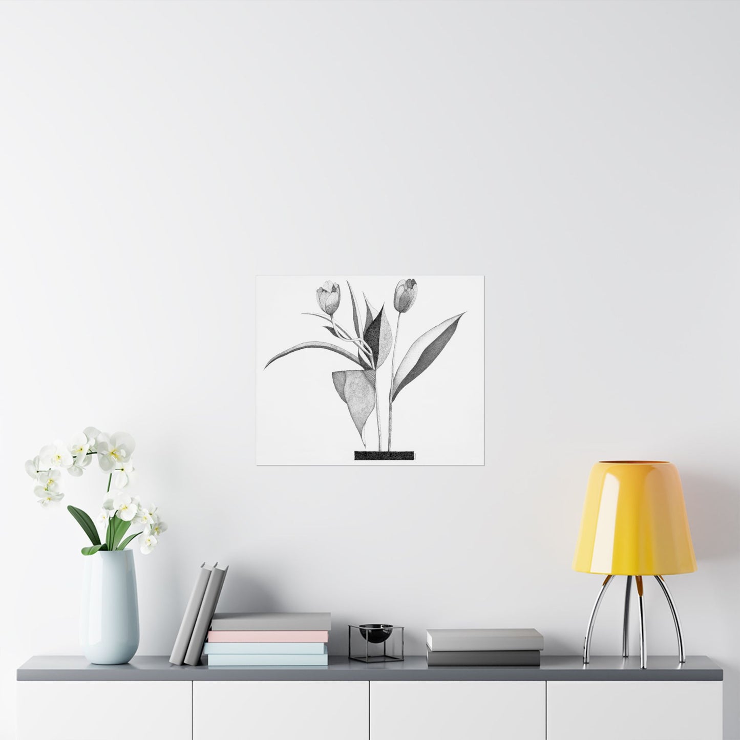 TULIPS-Matte Horizontal Print