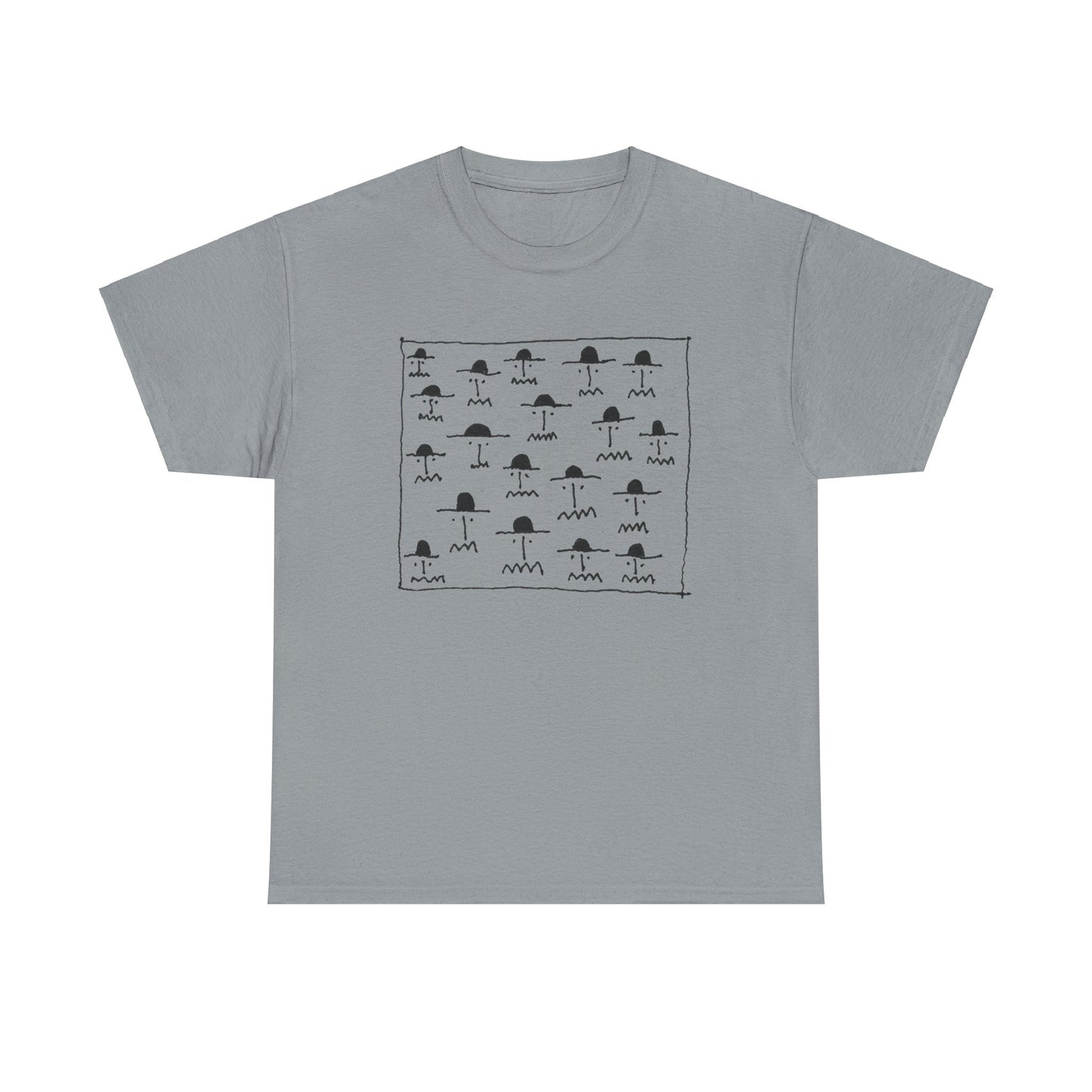 BEARDS - Mens Heavy Cotton Tee