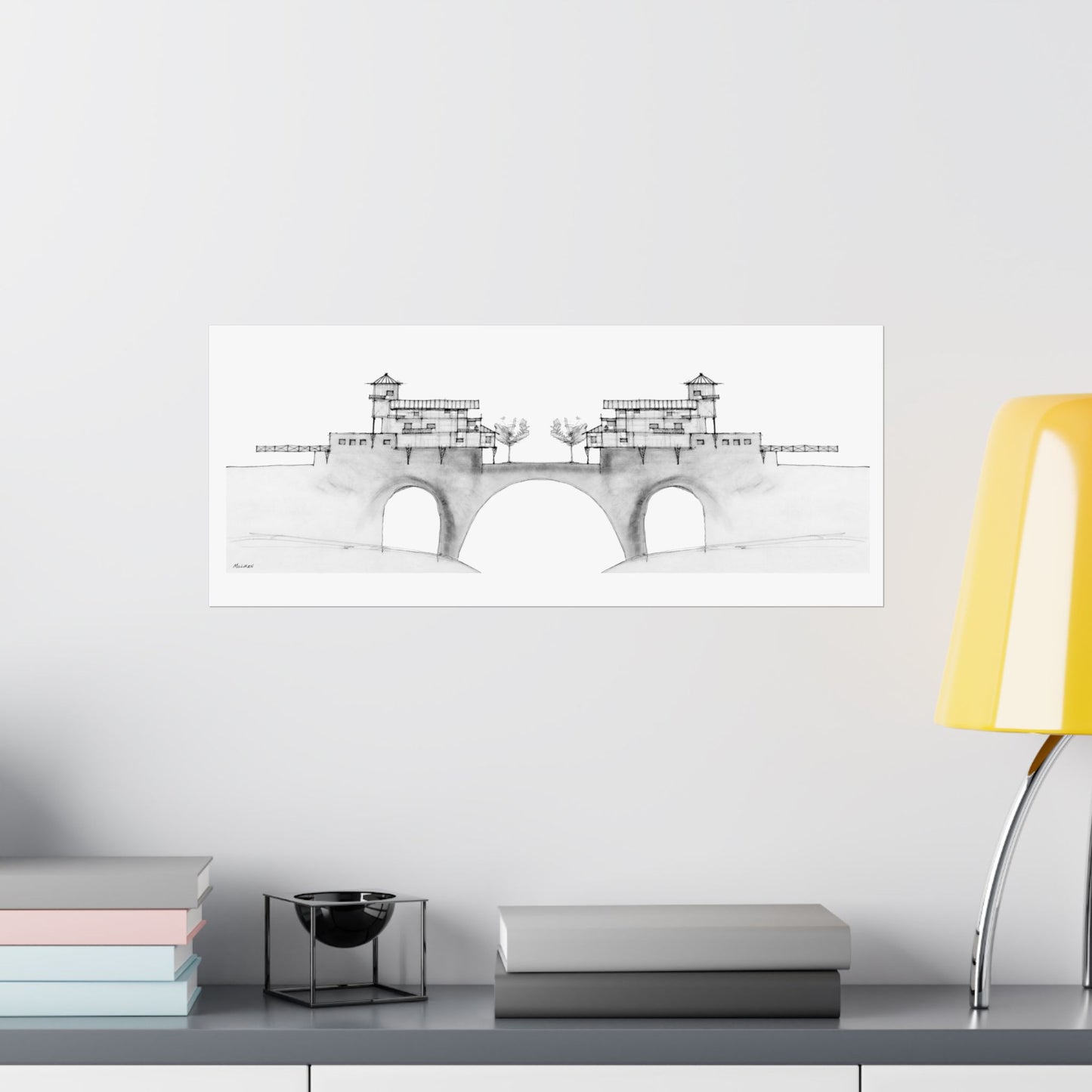 PONTE VECCHIO Archival Matte Horizontal Print
