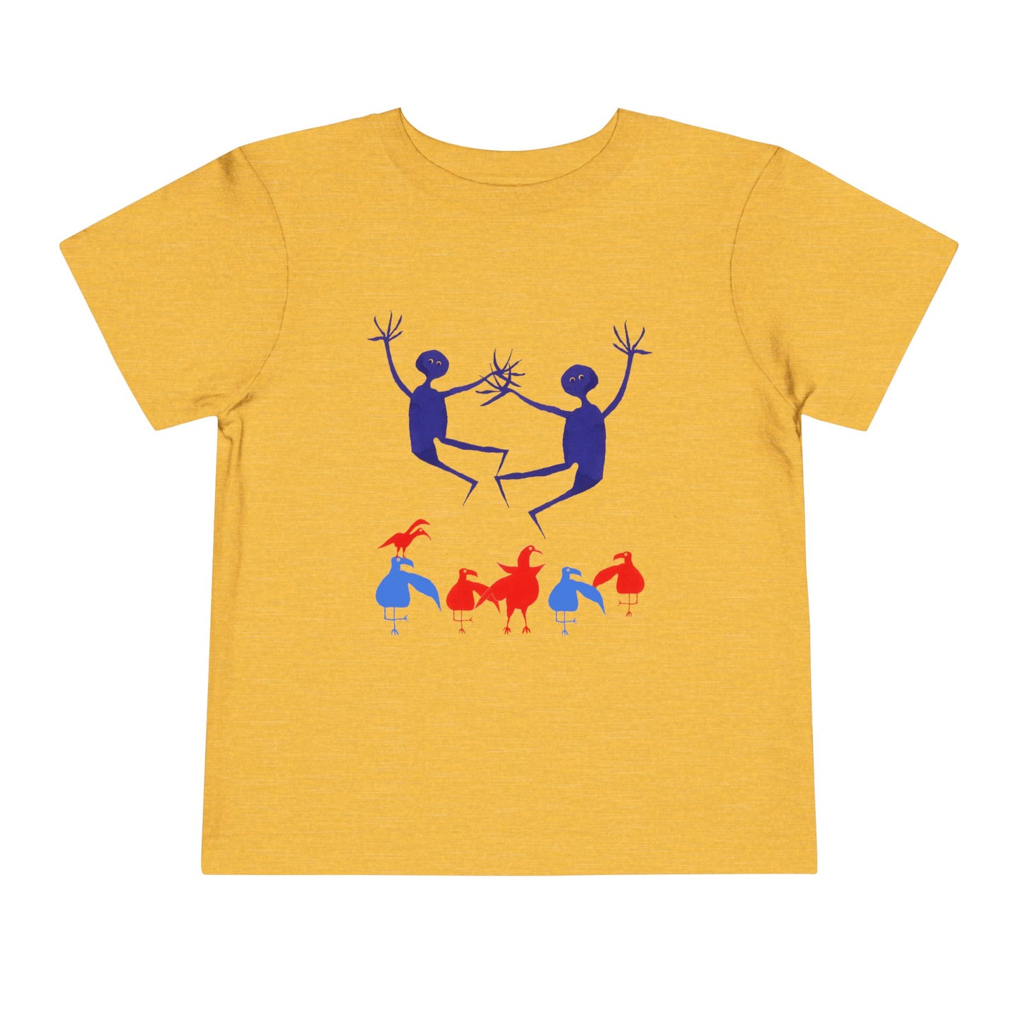 BLUE MAN with CHA CHA Toddler Short Sleeve Tee