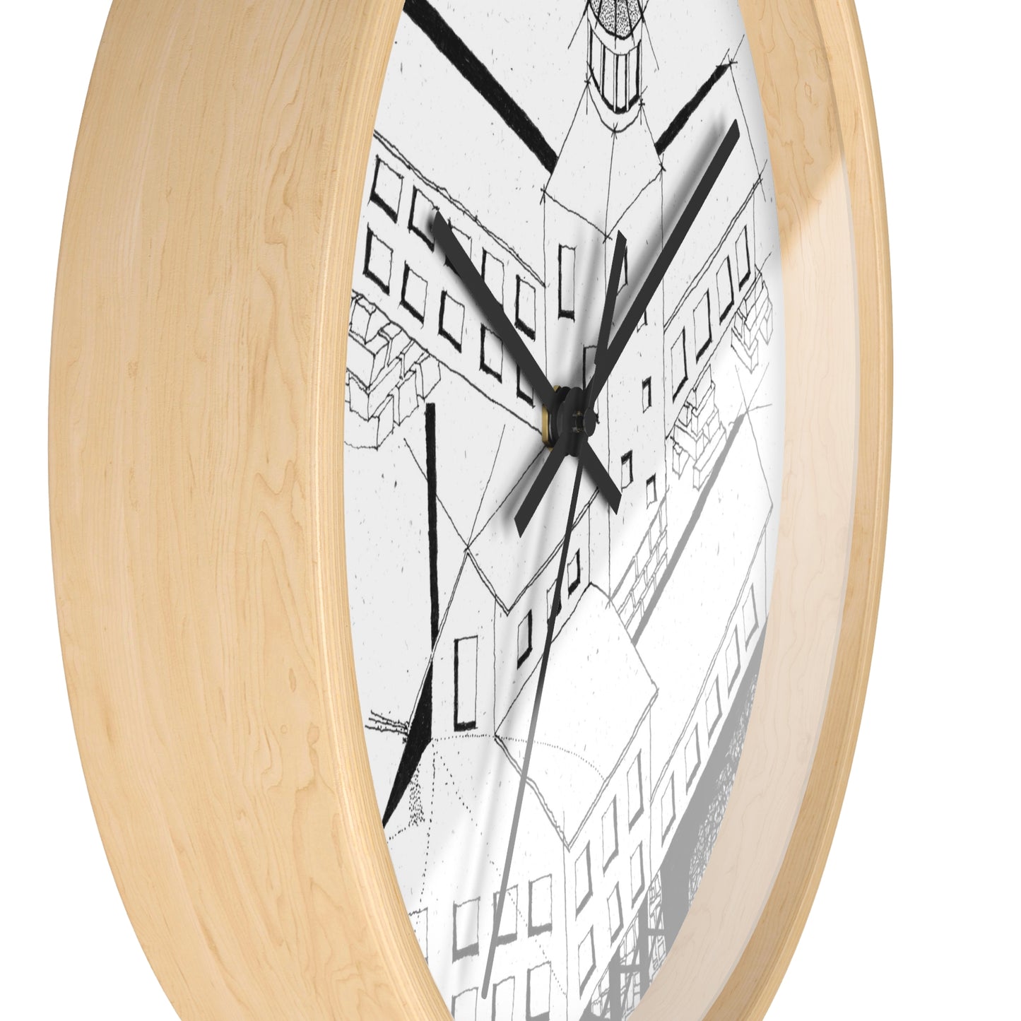 GRANITE WHARF WALL CLOCK