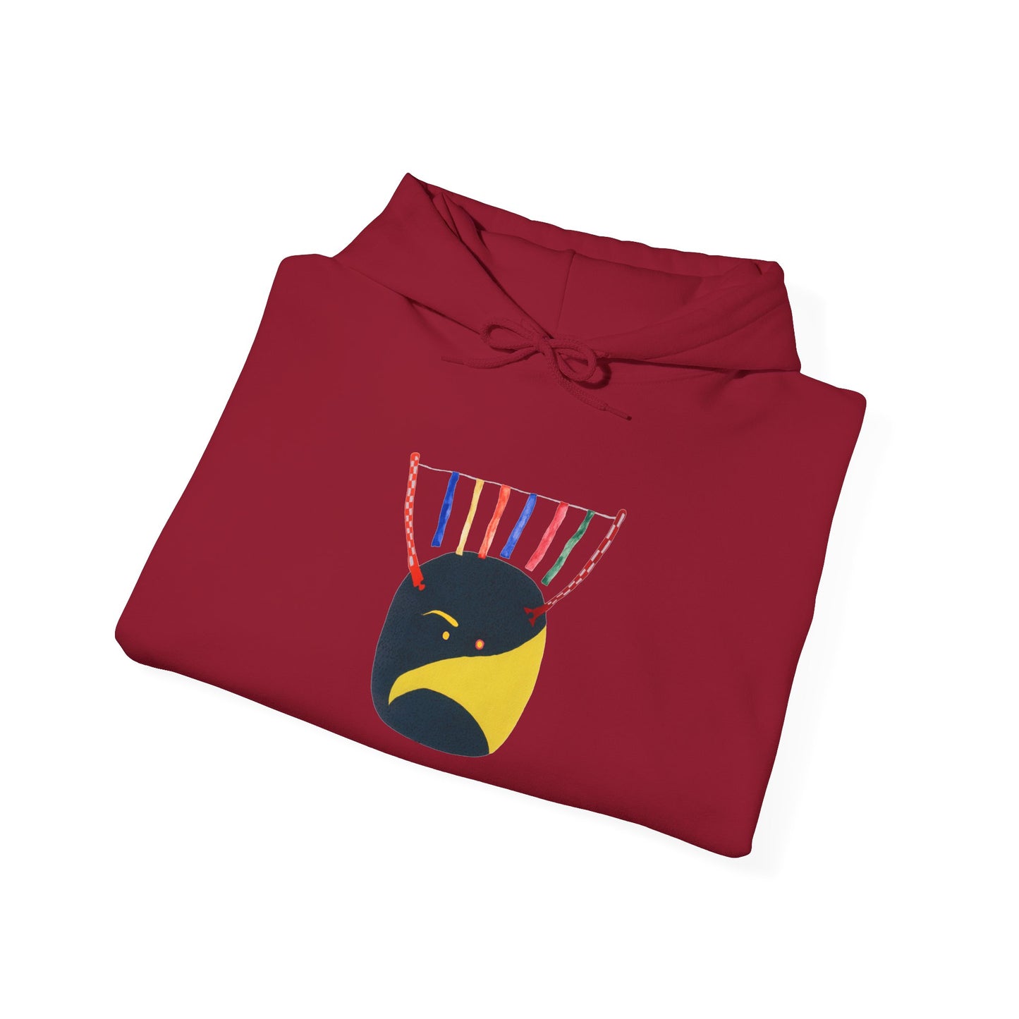 BIRD MASK - Heavy Blend™ Hooded Sweatshirt