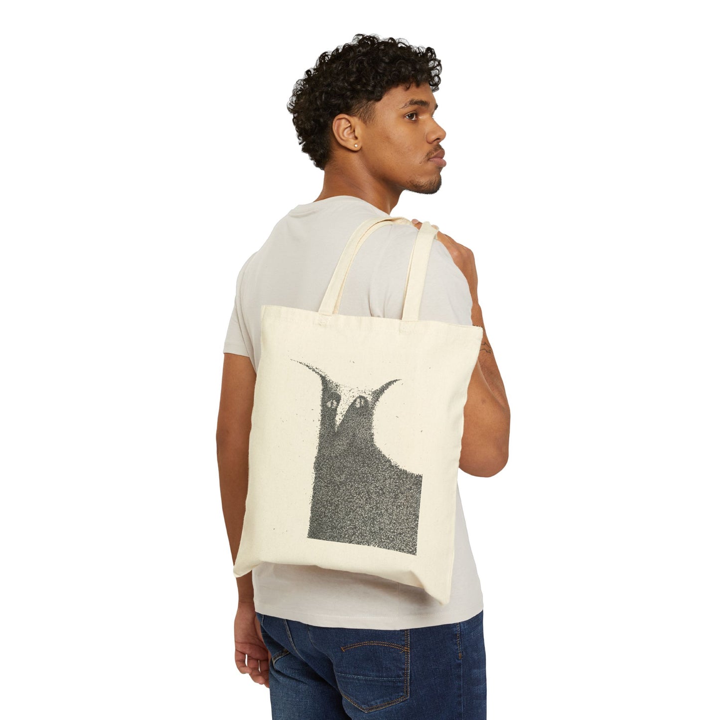 OWL PEAK - 100% Cotton Canvas Tote Bag