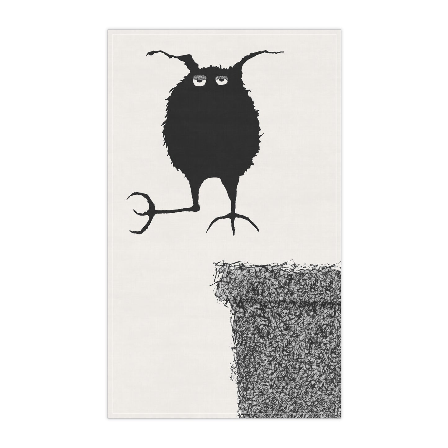 CUMMINGS - Tea Towel/Napkin (100% Cotton)