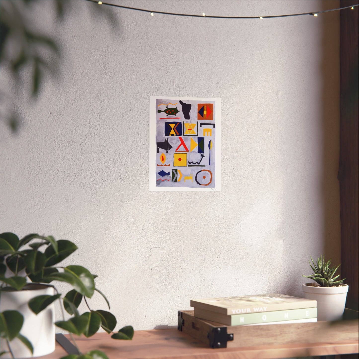 HIEROGLYPHS - Matte Vertical Prints