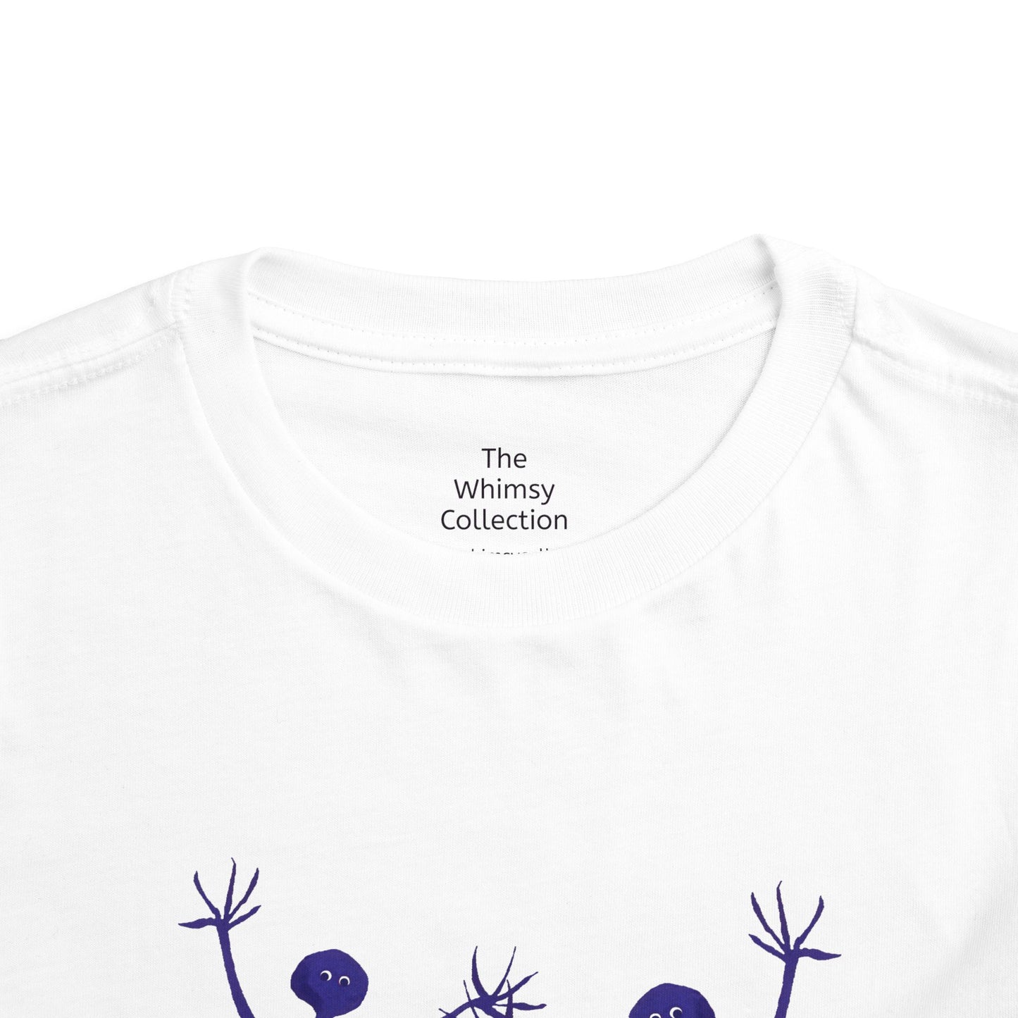 BLUE MAN with CHA CHA Toddler Short Sleeve Tee