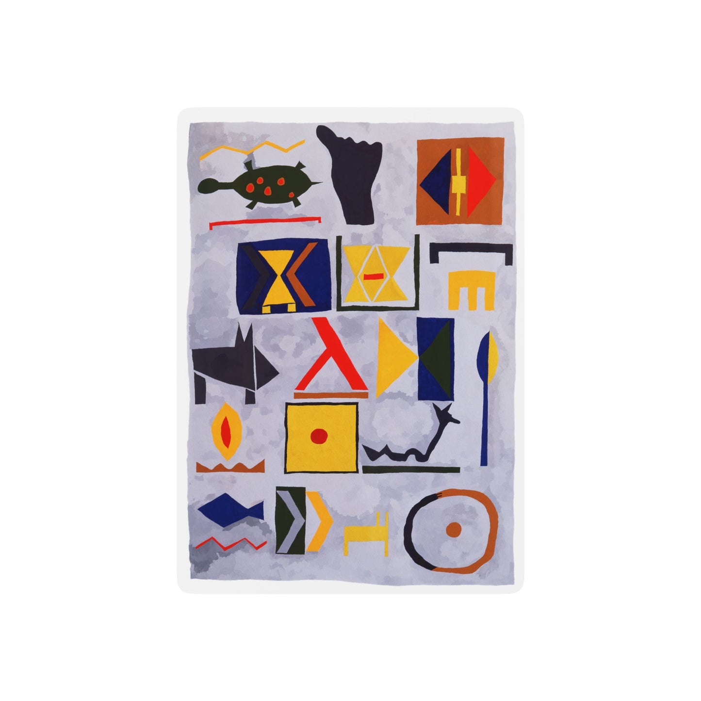 P-Heiroglyphics-Poker Playing Cards