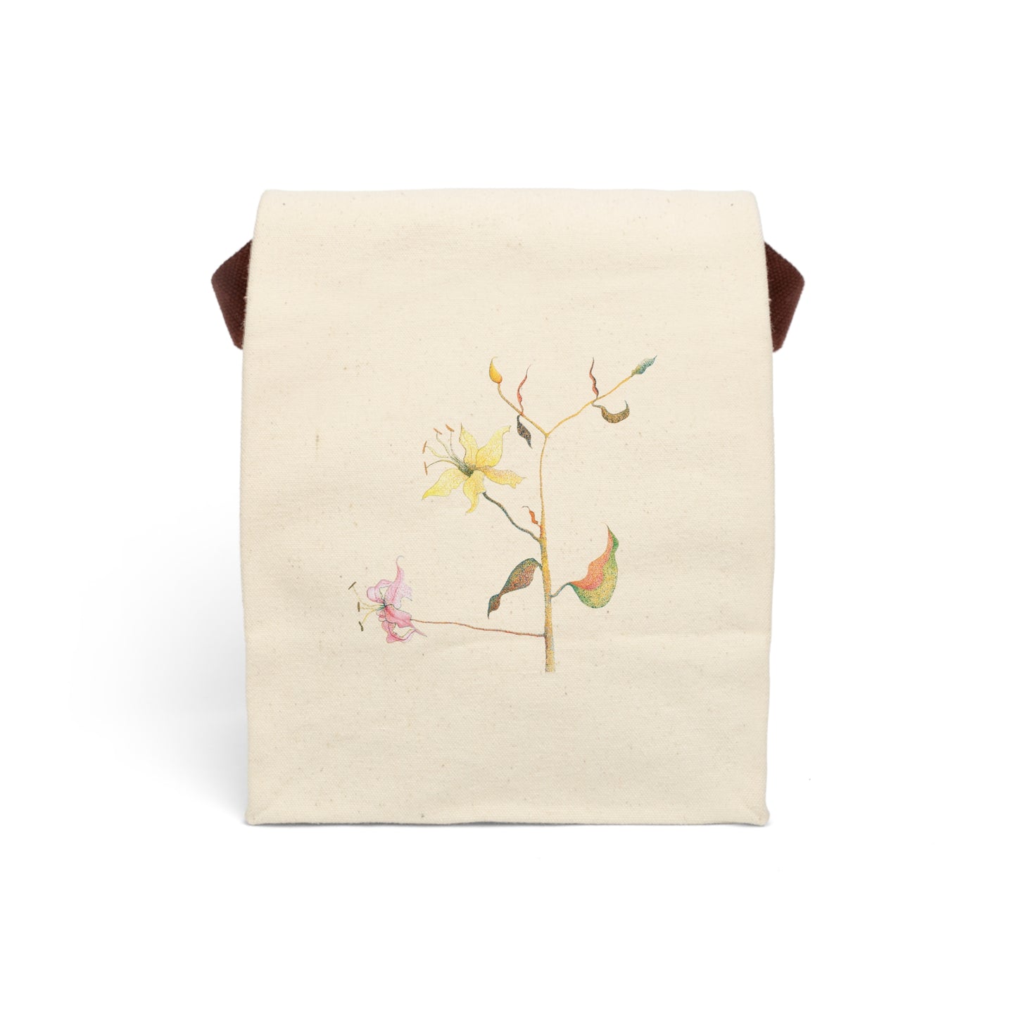Canvas Lunch Bag With Strap