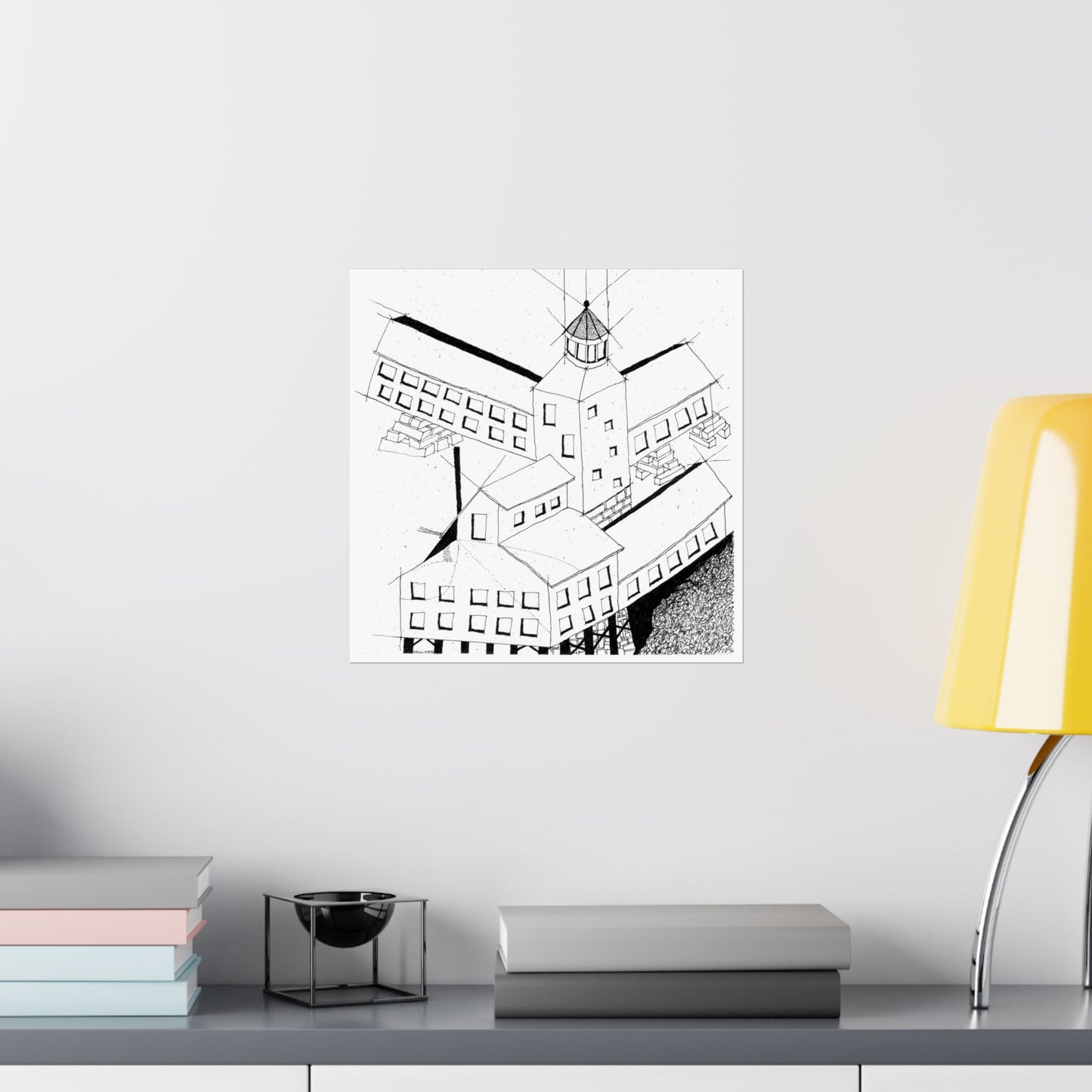 GRANITE WHARF - Matte Vertical Prints