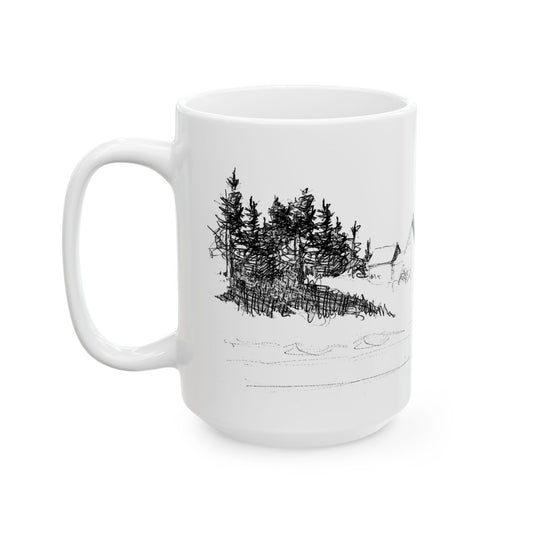 HARBOR PIER - Ceramic Mug  11oz,  15 oz