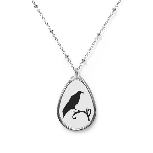 RAVEN - Oval Necklace