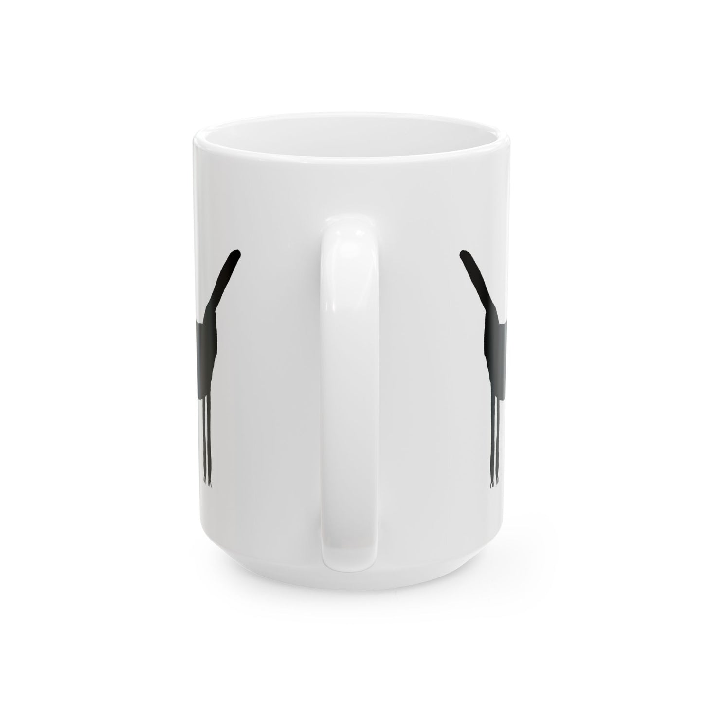 ARF! -Black Ceramic Mug, (11oz, 15oz)